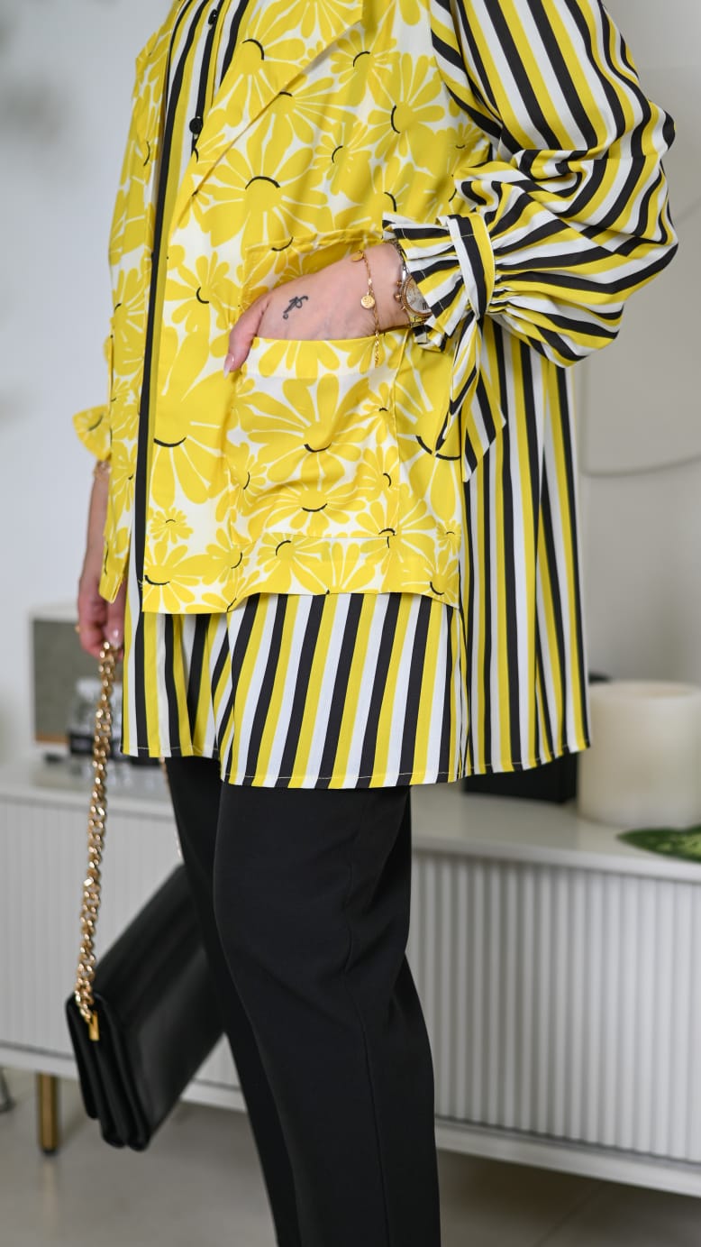 Sunburst Stripe Shirt