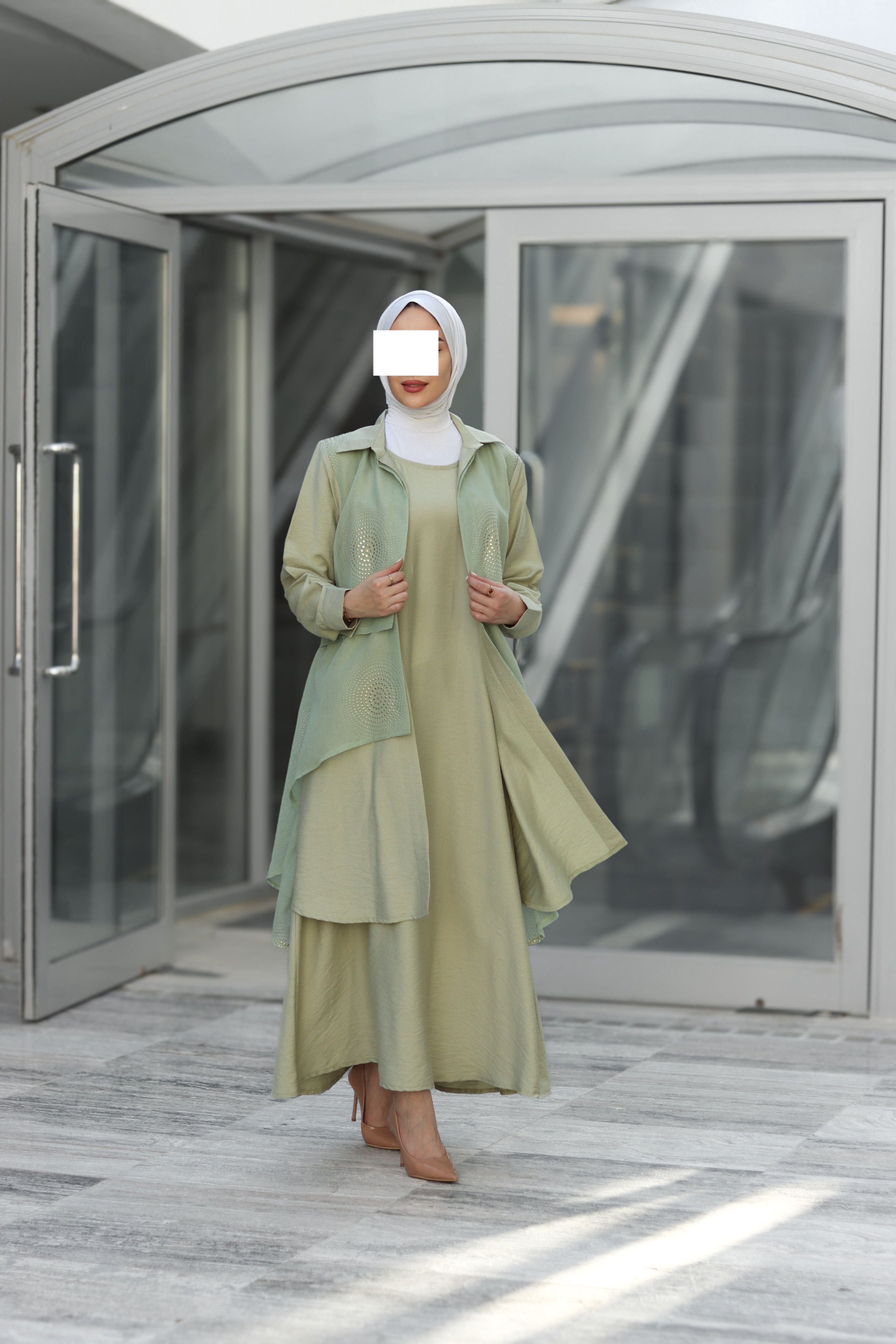 Layered Olive Green Set