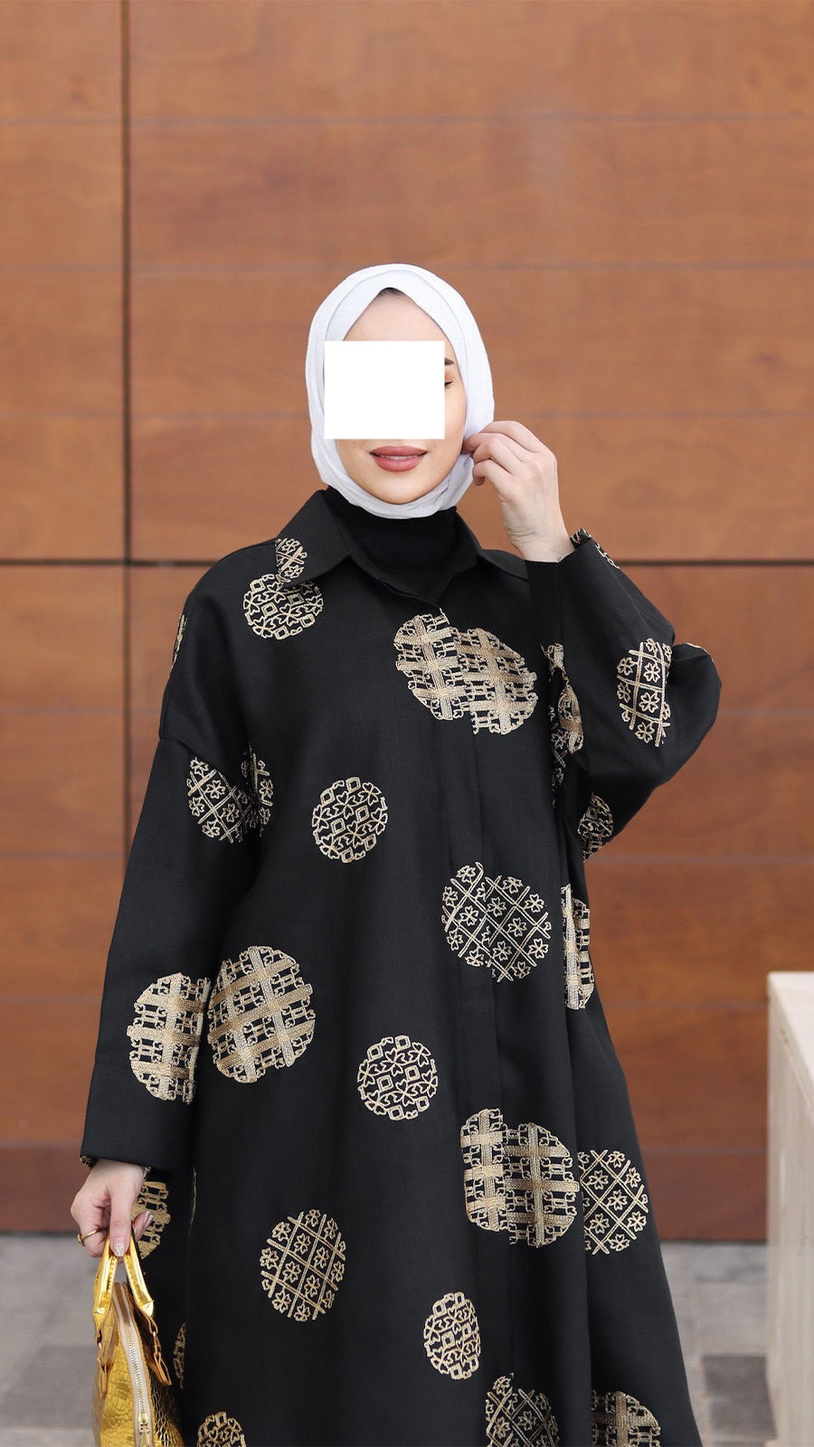 Golden Circle Linen Shirt