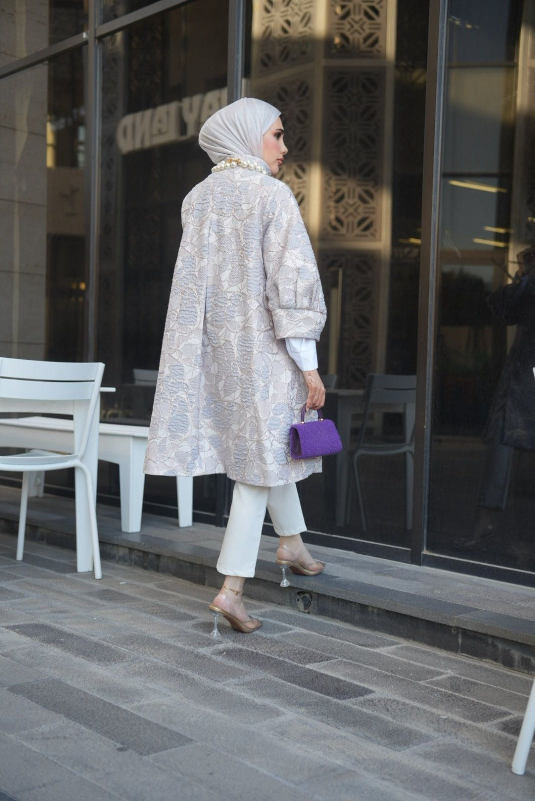 Textured Jacquard Jacket