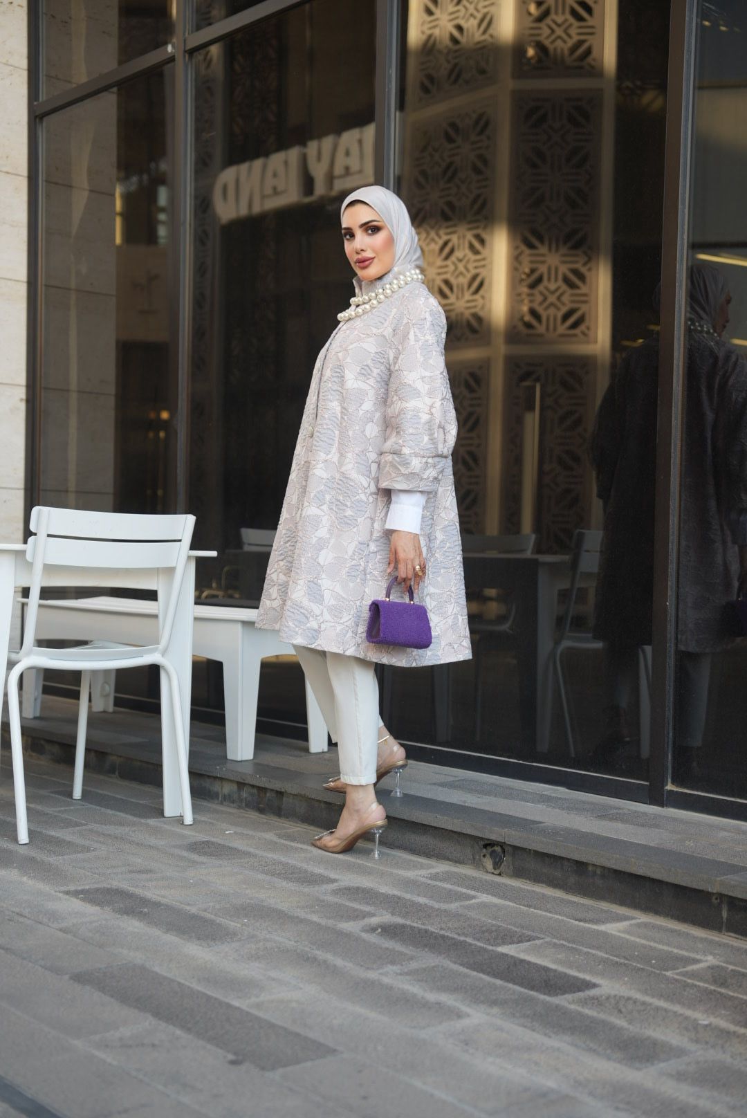 Textured Jacquard Jacket