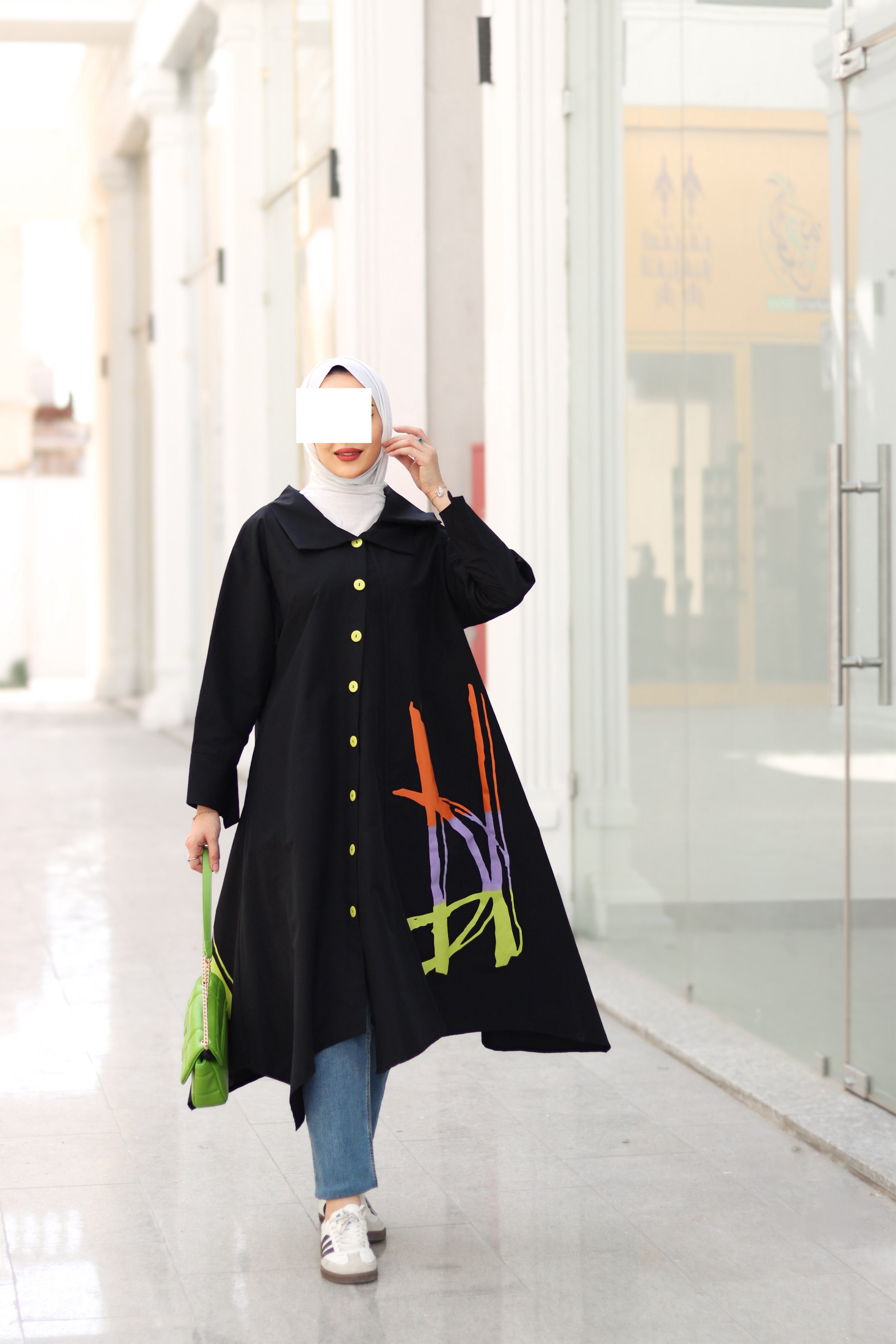 Arty Poplin Flow Shirt