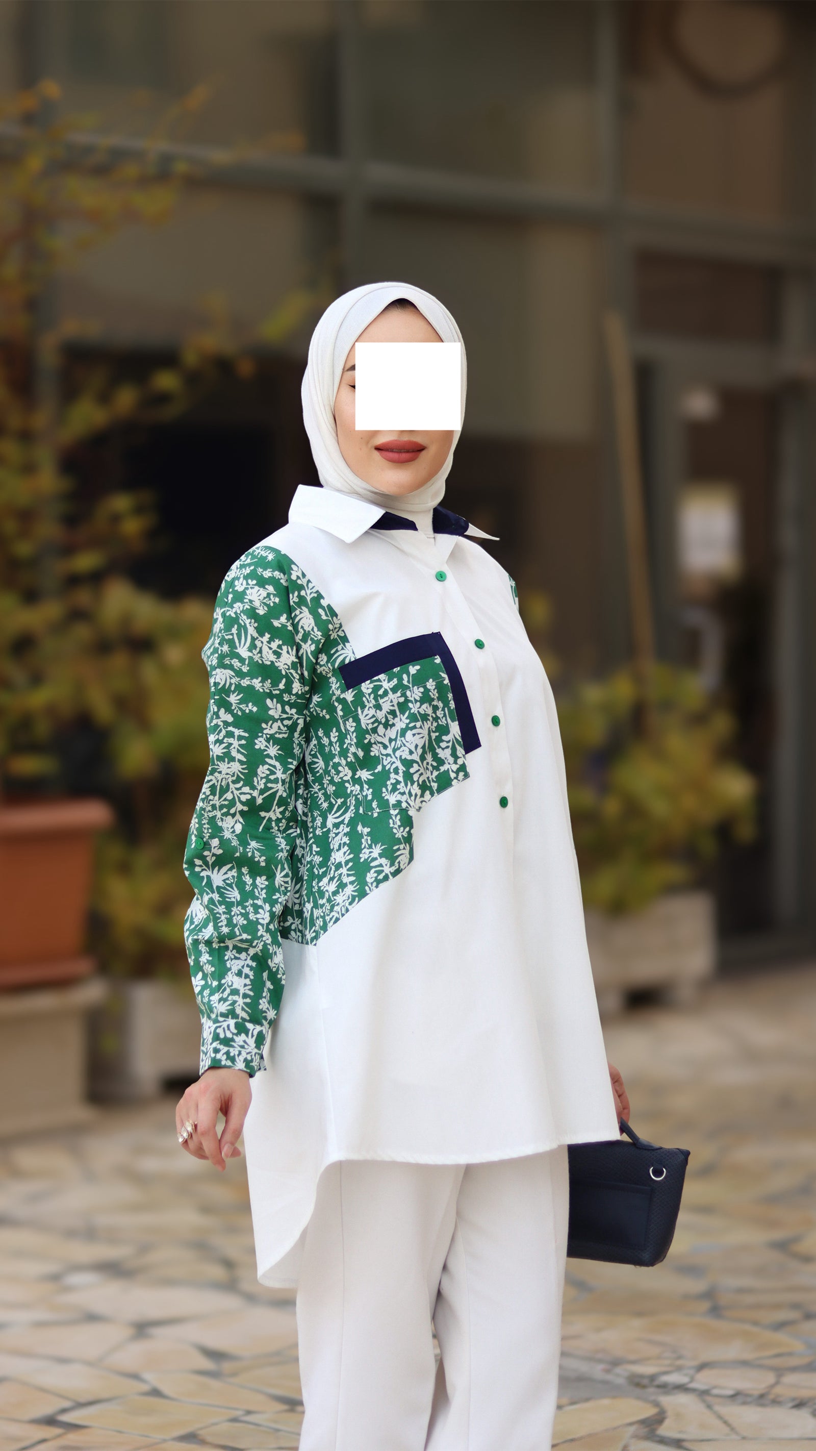 Green Patch Shirt