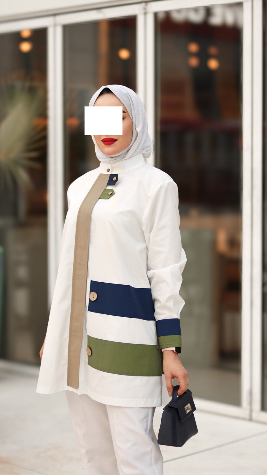 Detail Poplin Shirt