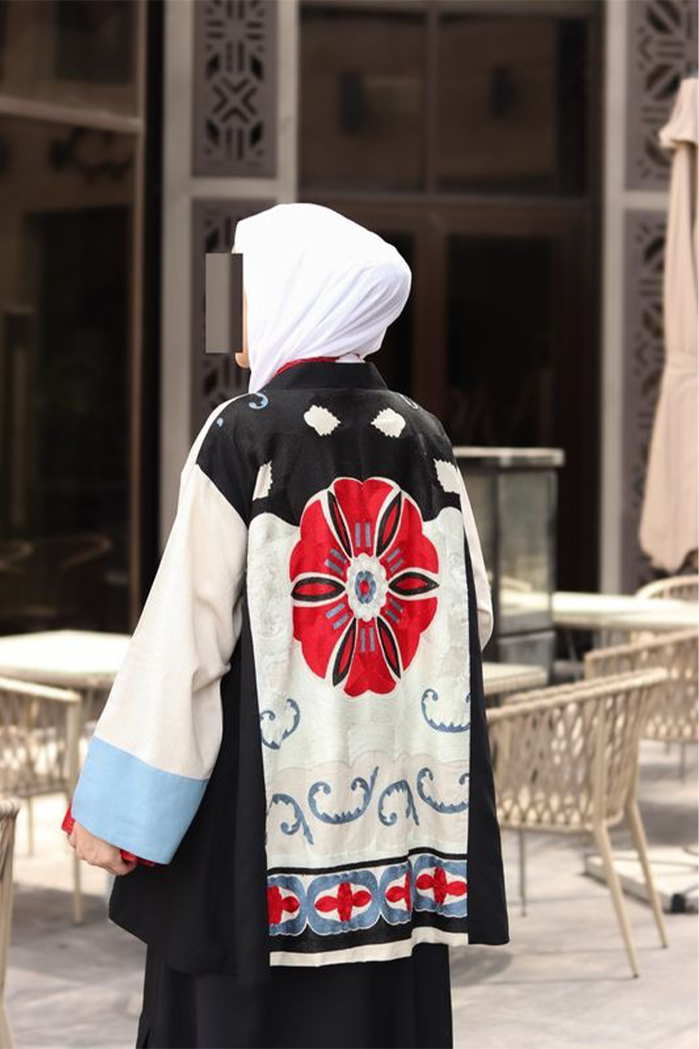 Embroidered Linen Jacket