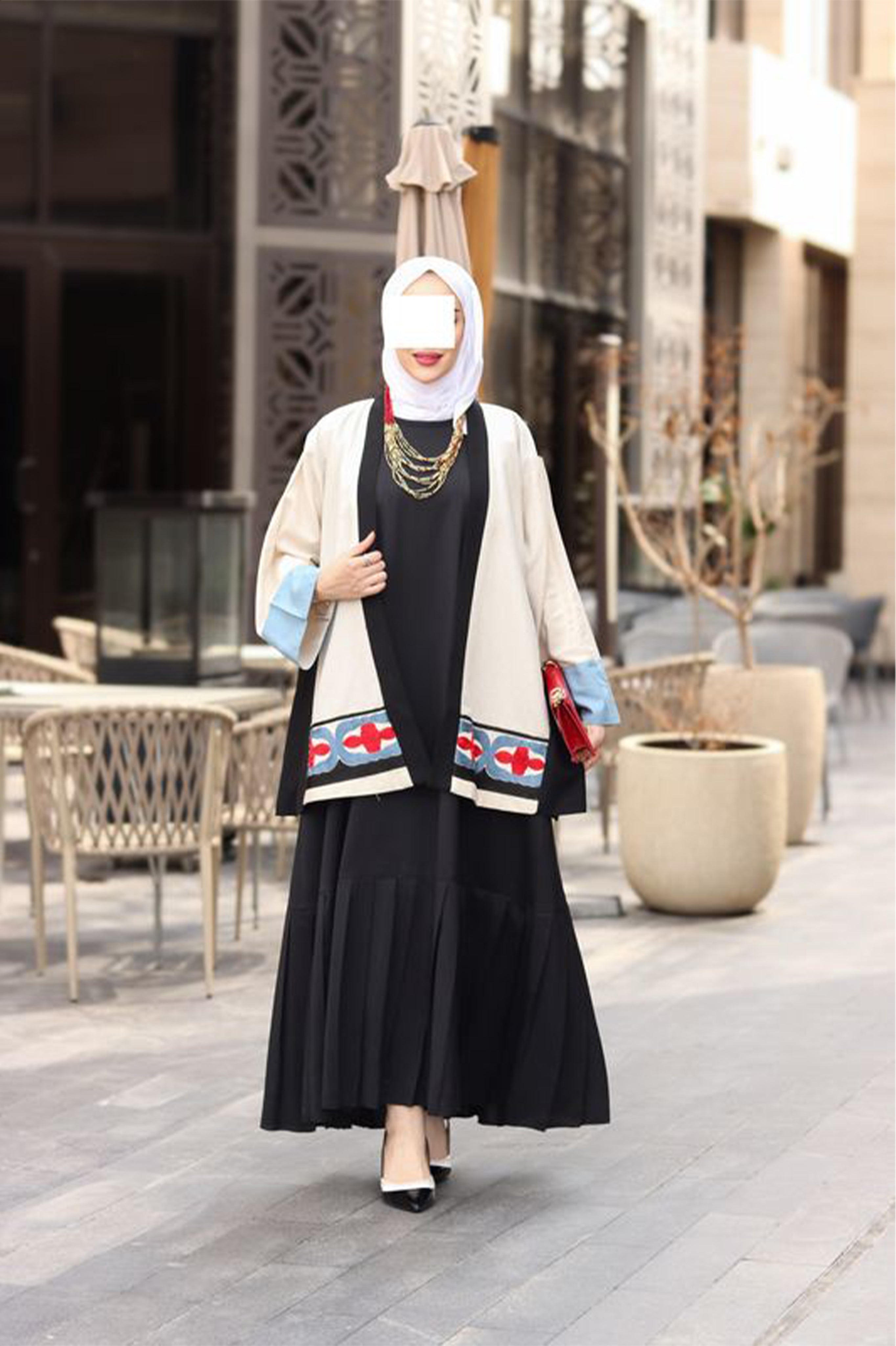 Embroidered Linen Jacket