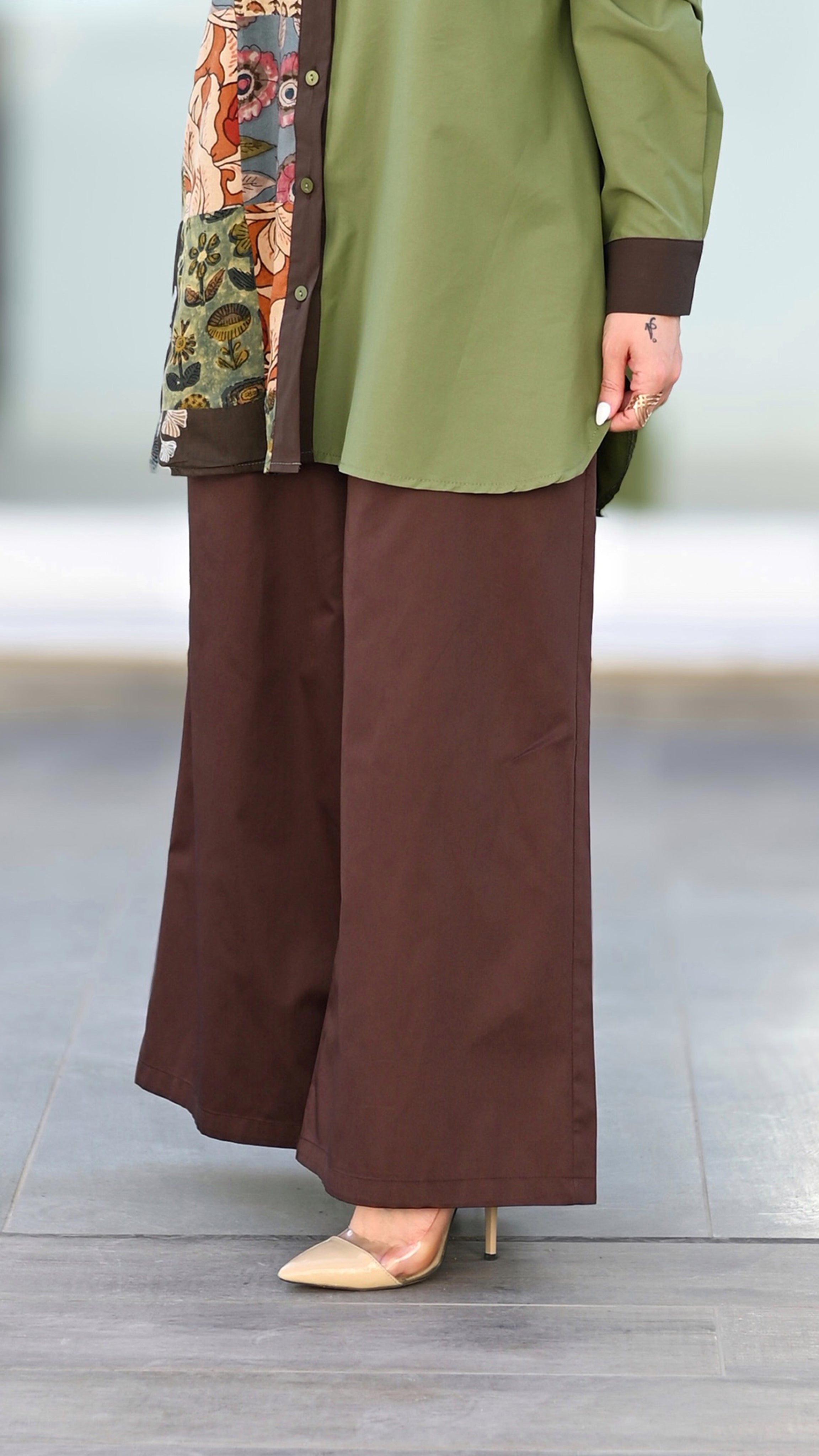 Heritage Wide-Leg Pants