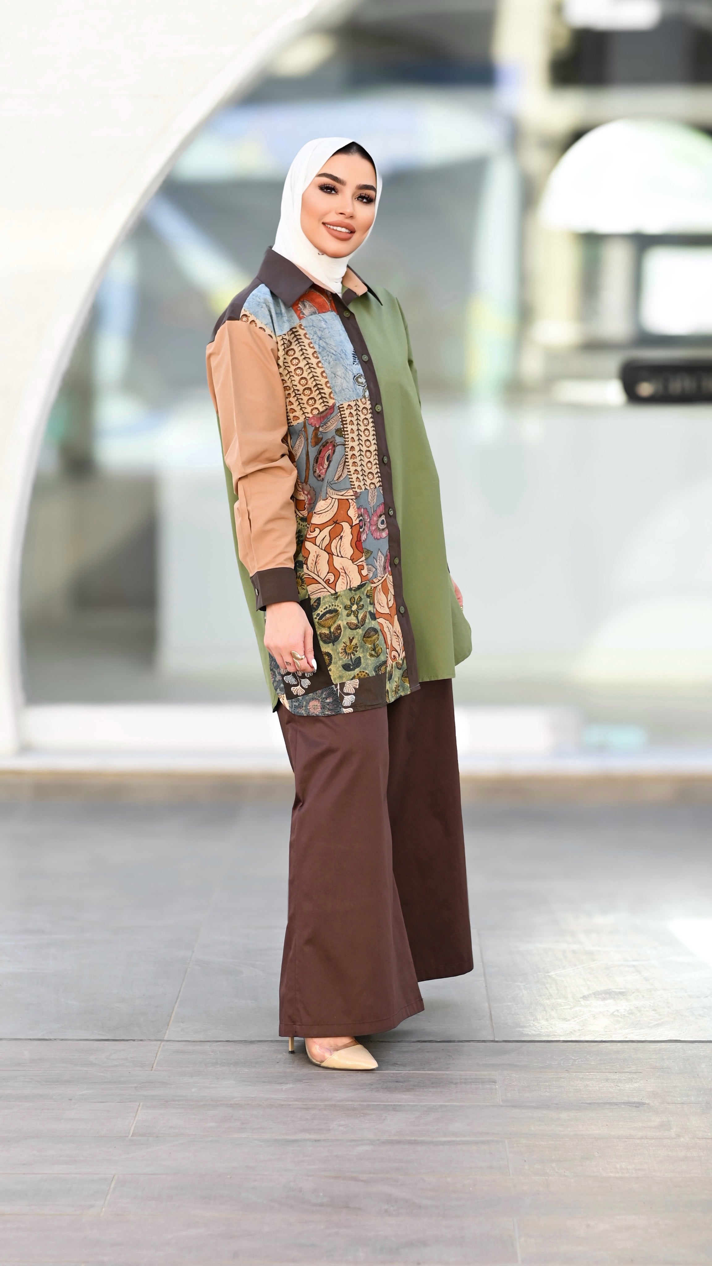 Heritage Wide-Leg Pants