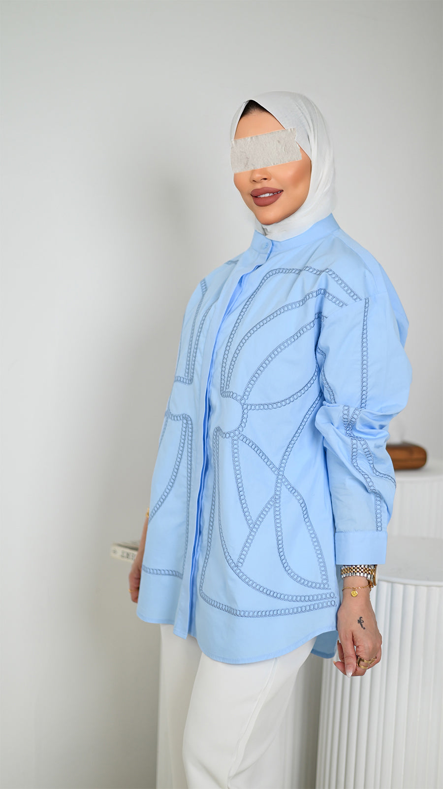 Skyline Embroidered Shirt