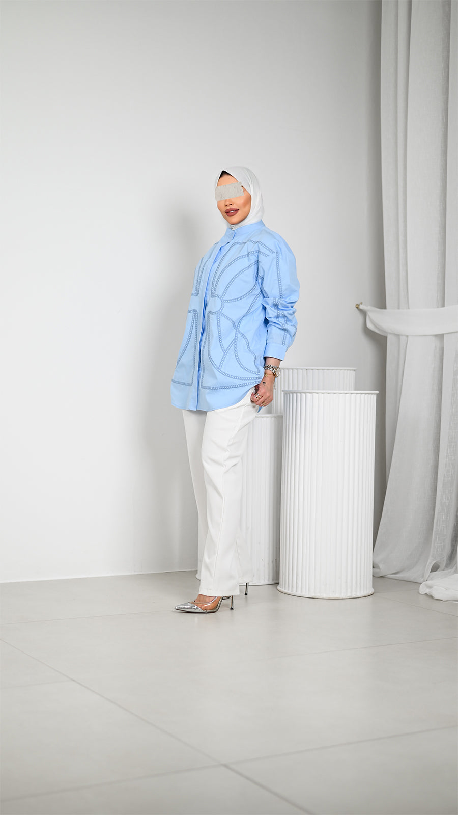 Skyline Embroidered Shirt