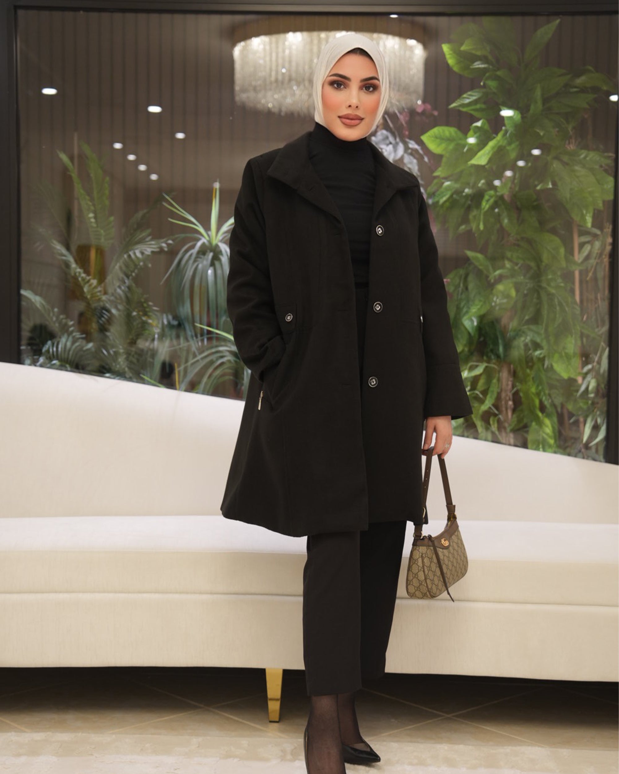 Classic Broadcloth Jacket – Black