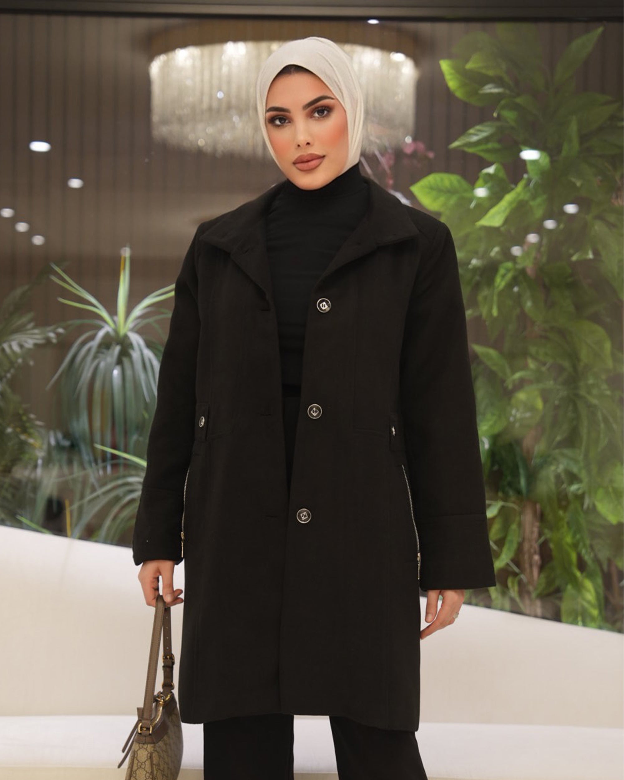 Classic Broadcloth Jacket – Black