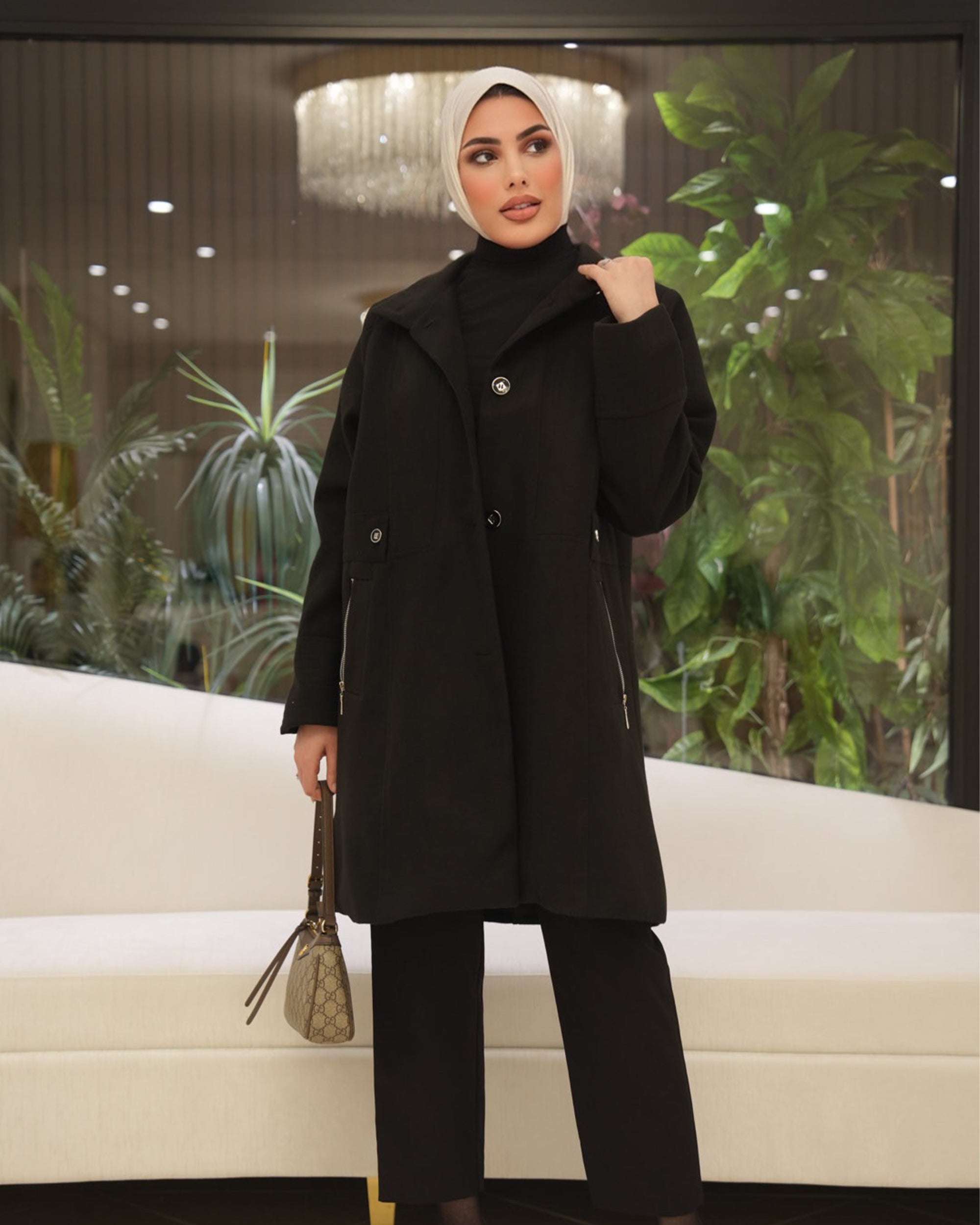 Classic Broadcloth Jacket – Black