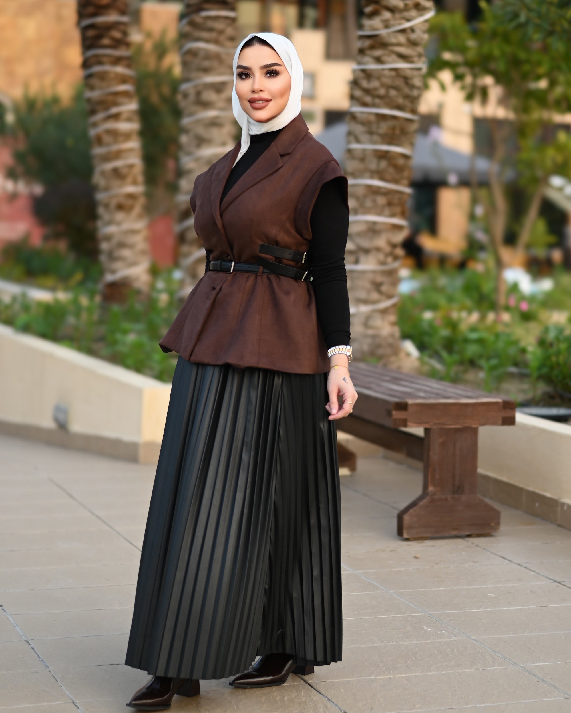 Classic Chamois Vest – Brown