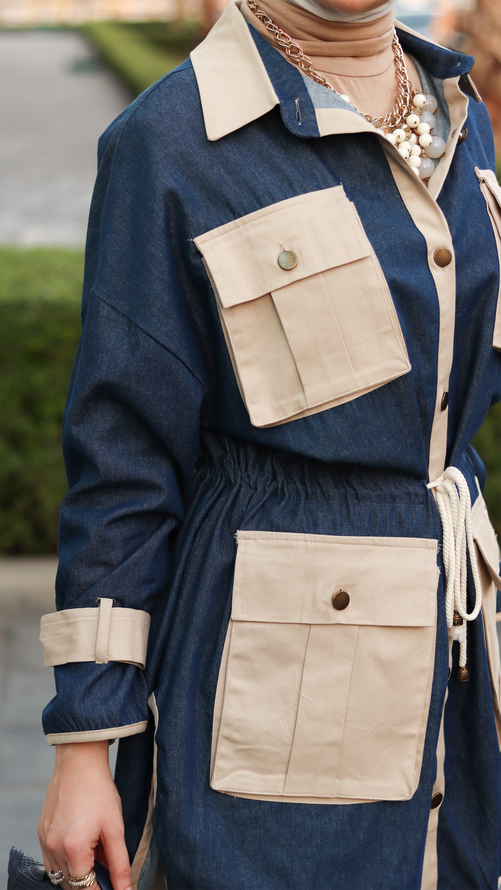Denim Patch Pocket Jacket