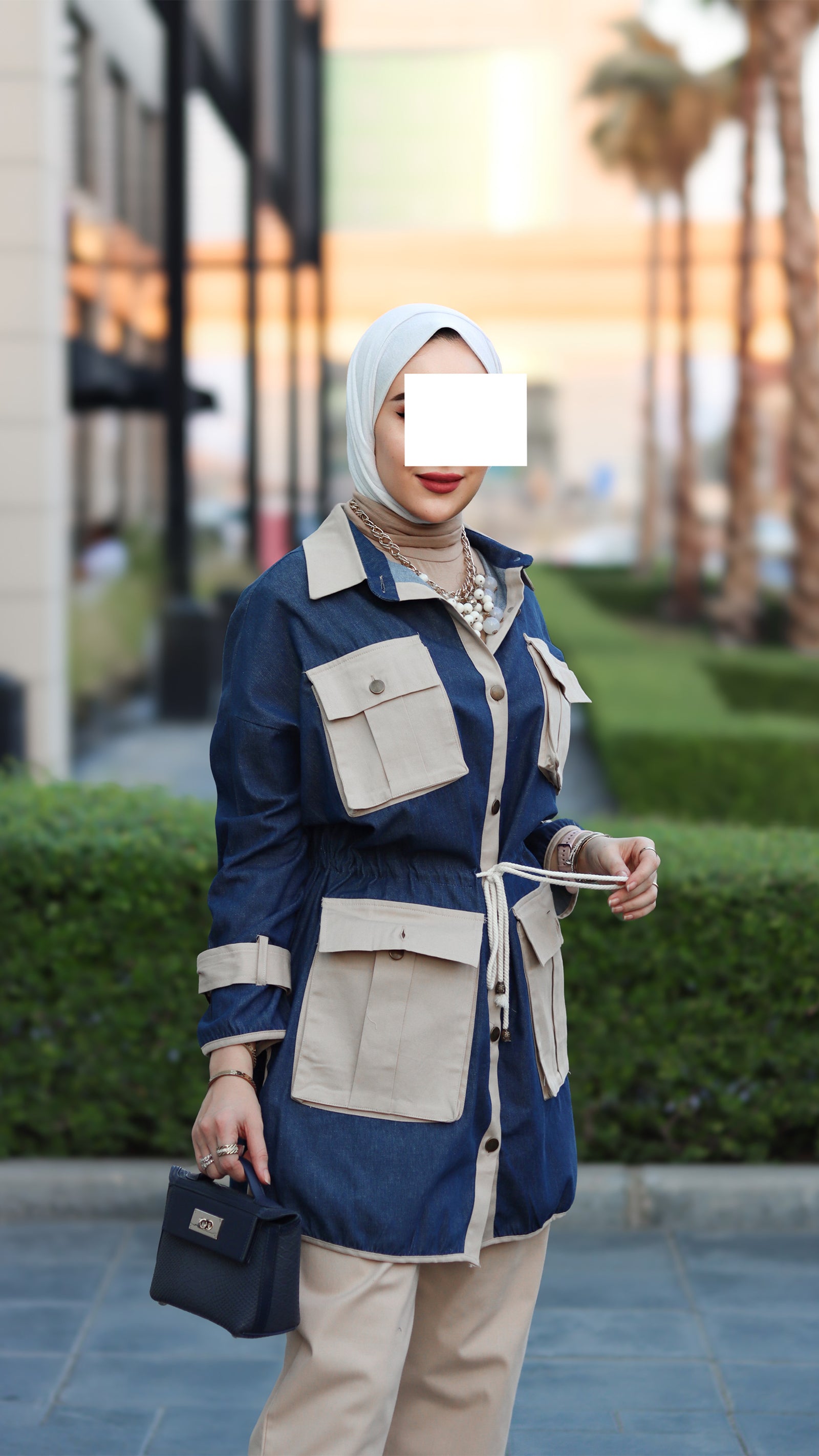 Denim Patch Pocket Jacket