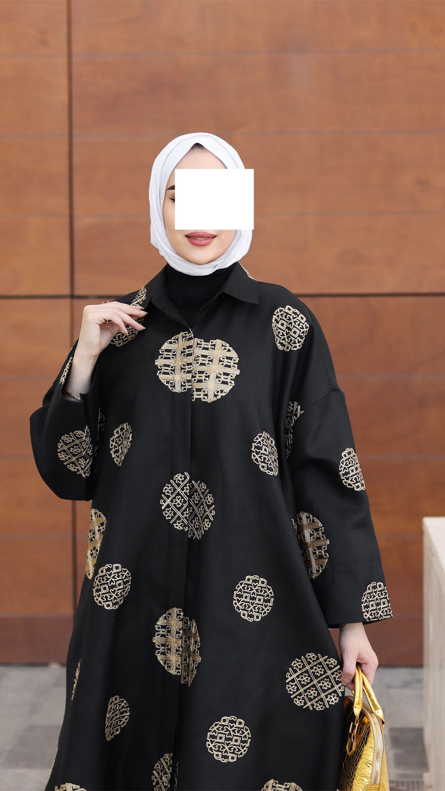 Golden Circle Linen Shirt