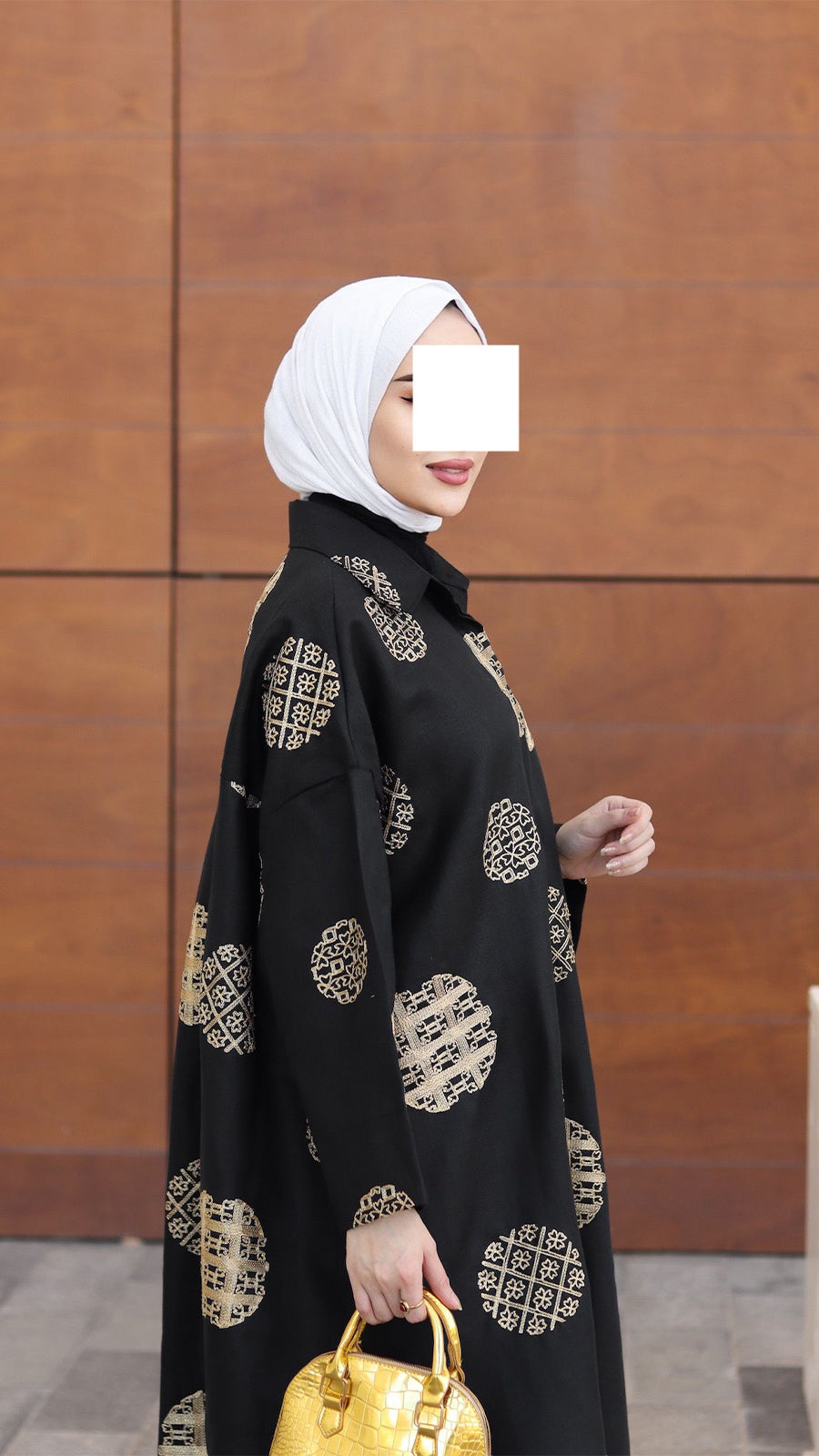 Golden Circle Linen Shirt