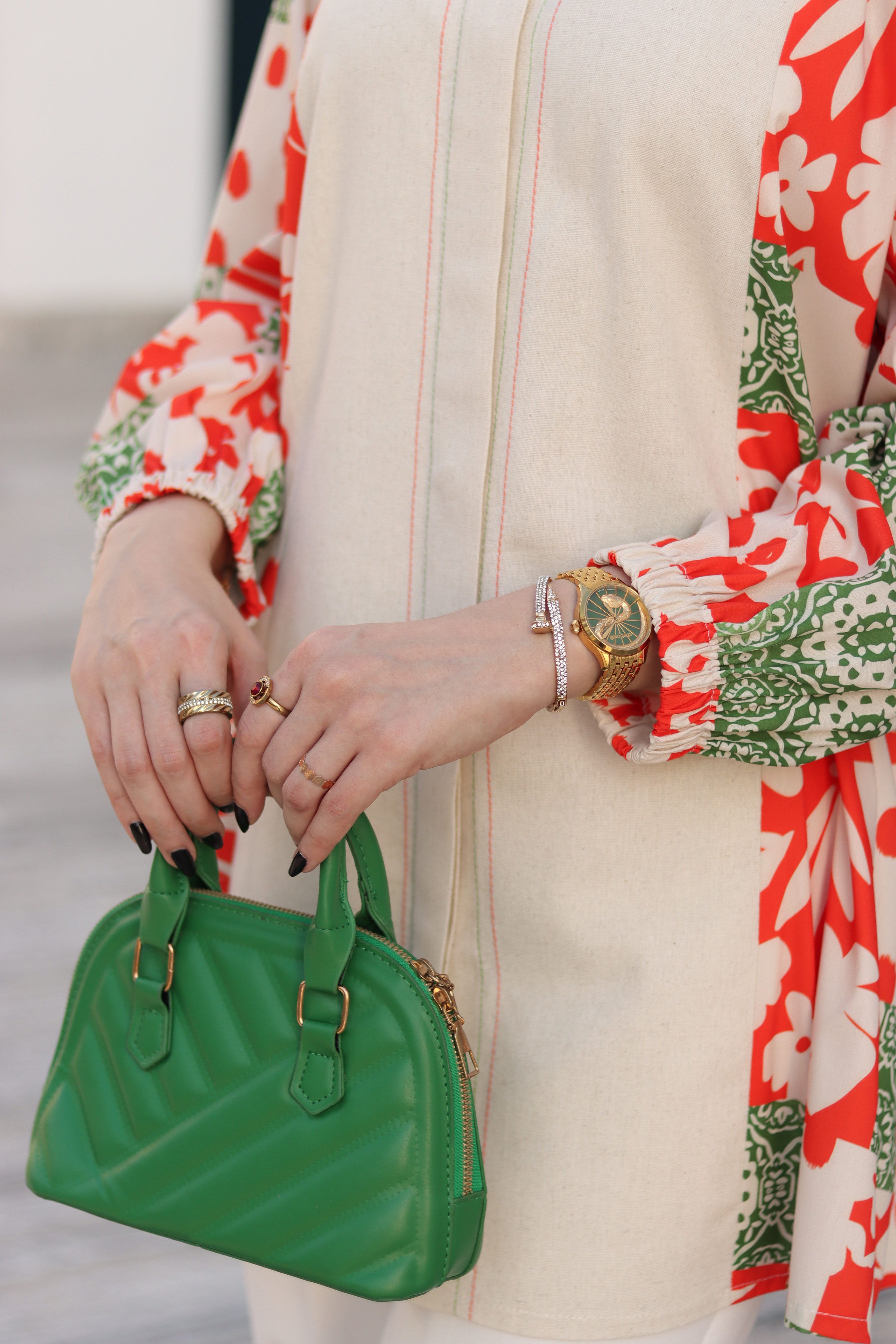 Flora Patch Linen Shirt
