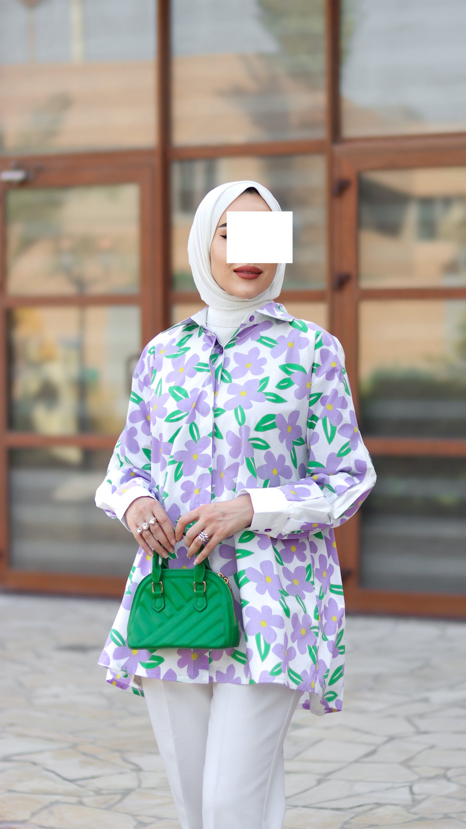 Lilac Bloom Shirt