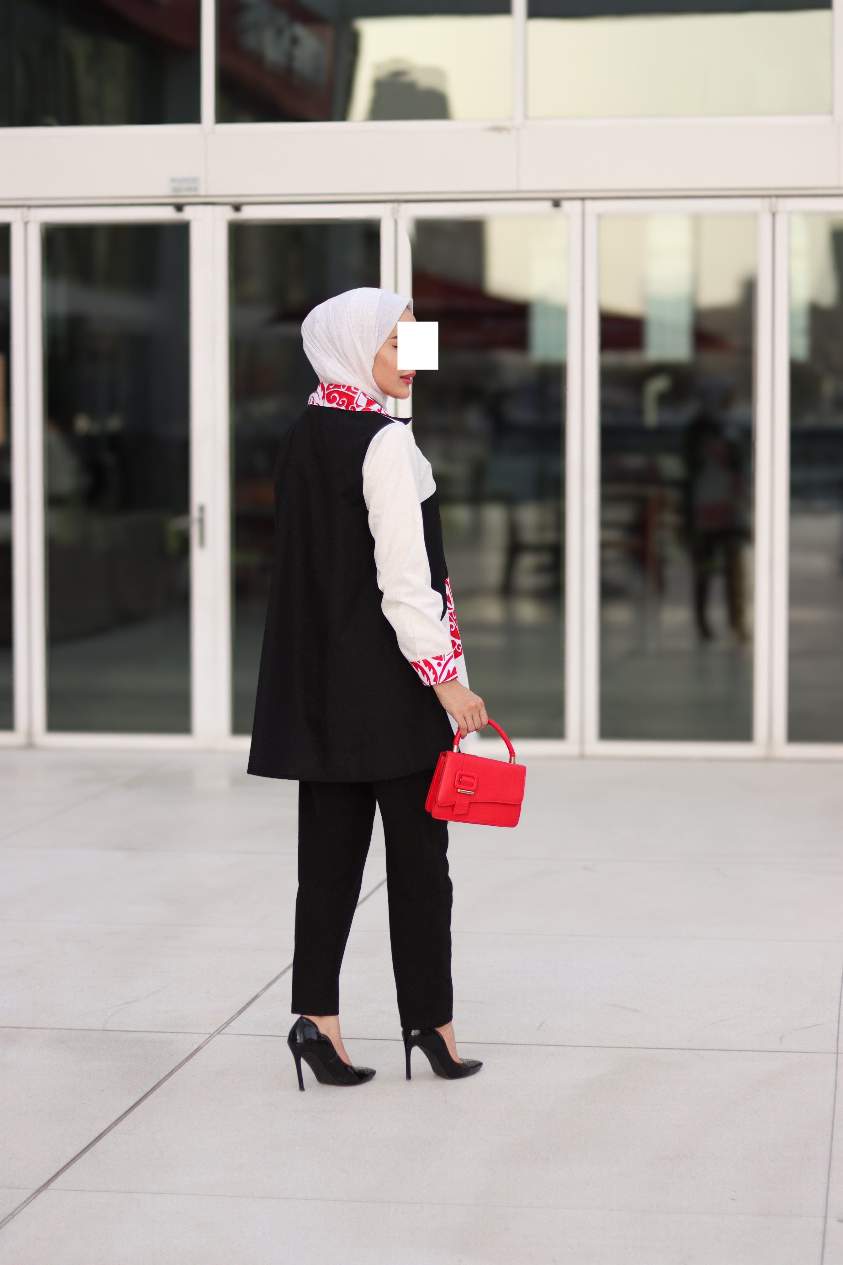 Bold Contrast Poplin Shirt