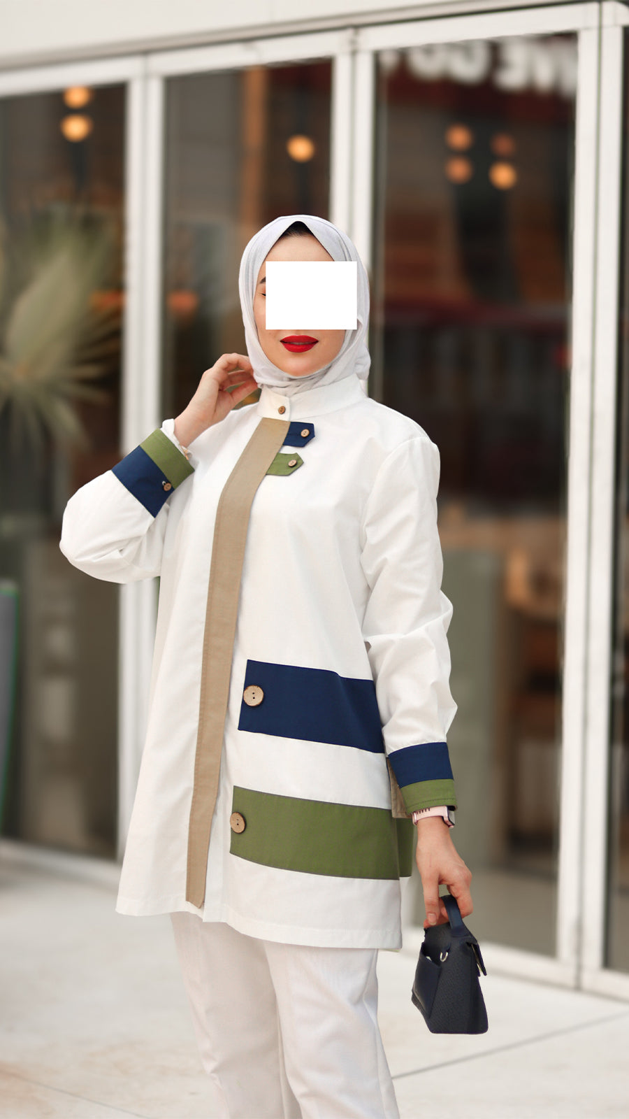 Detail Poplin Shirt