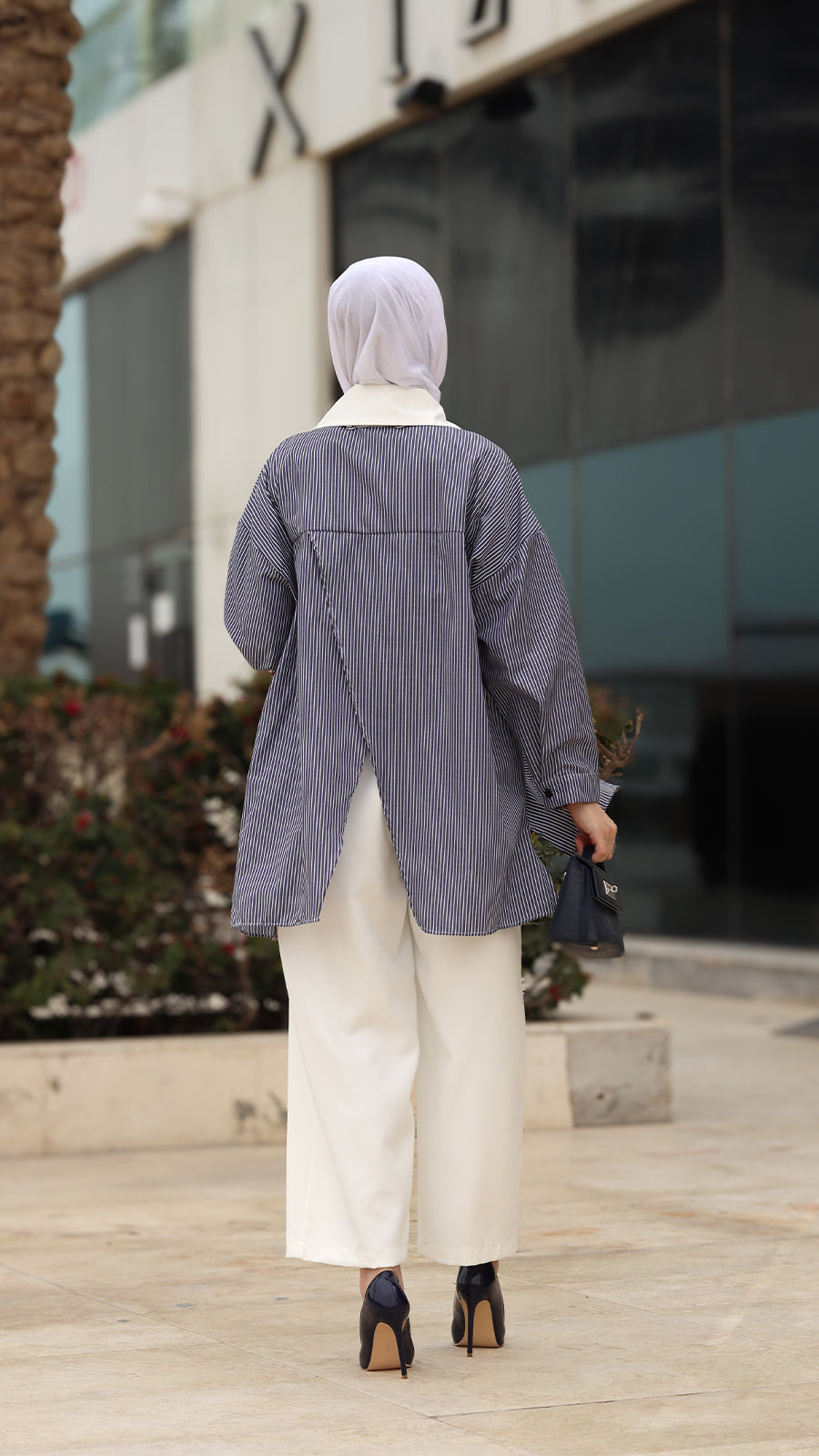 Stripe Poplin Shirt