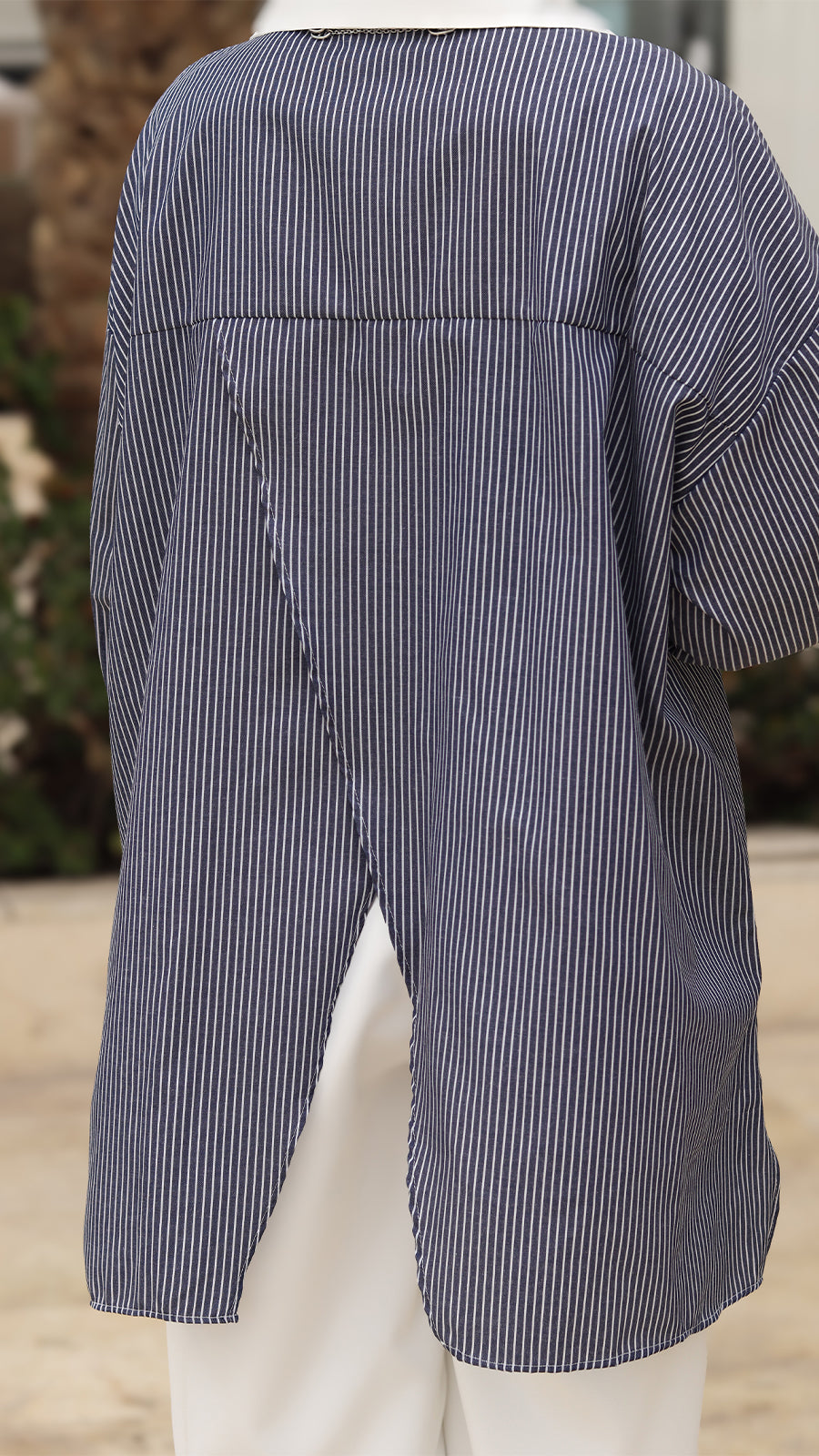 Stripe Poplin Shirt