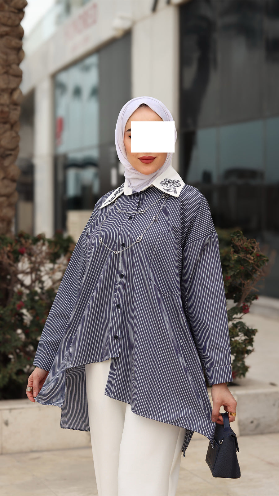 Stripe Poplin Shirt