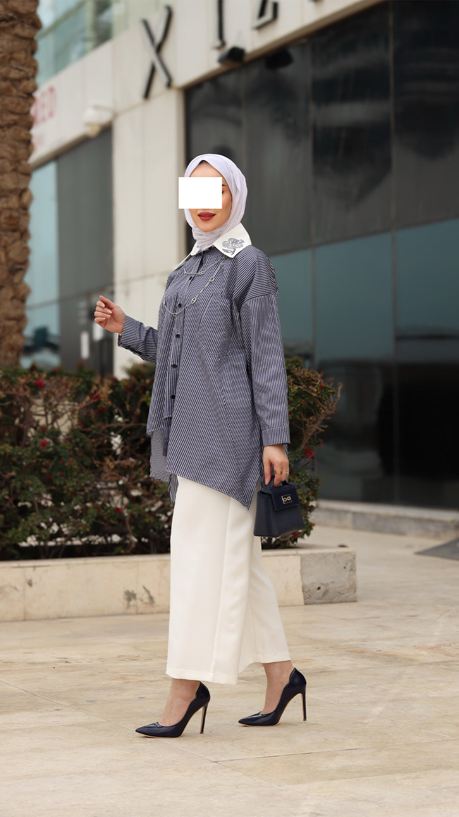 Stripe Poplin Shirt