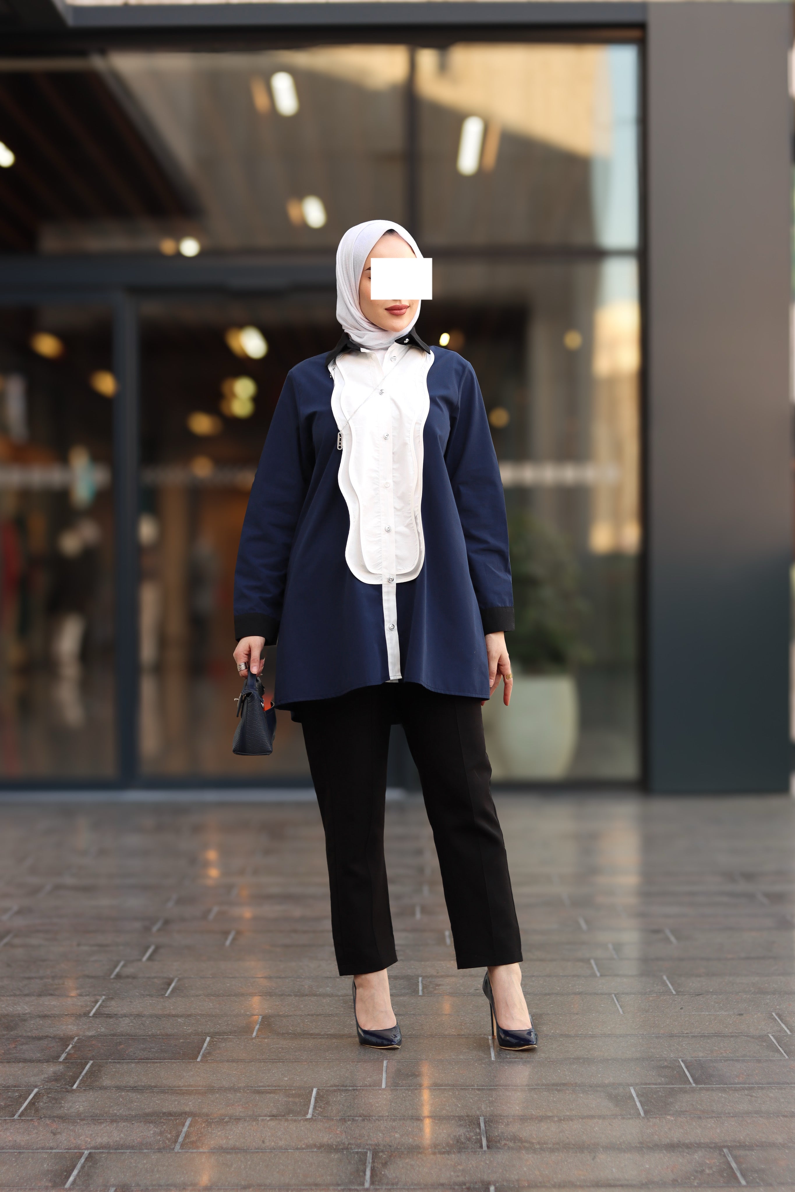 Noir Poplin Shirt