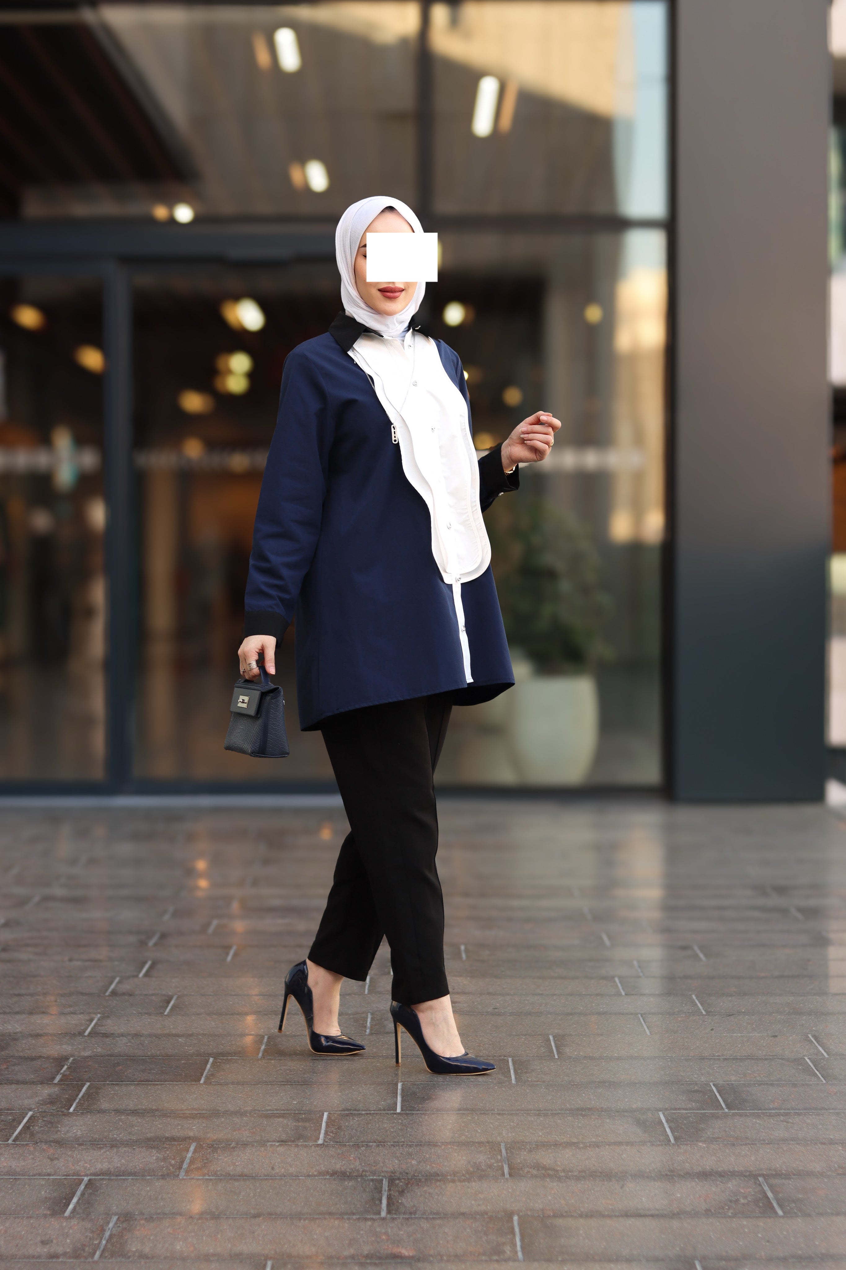Noir Poplin Shirt
