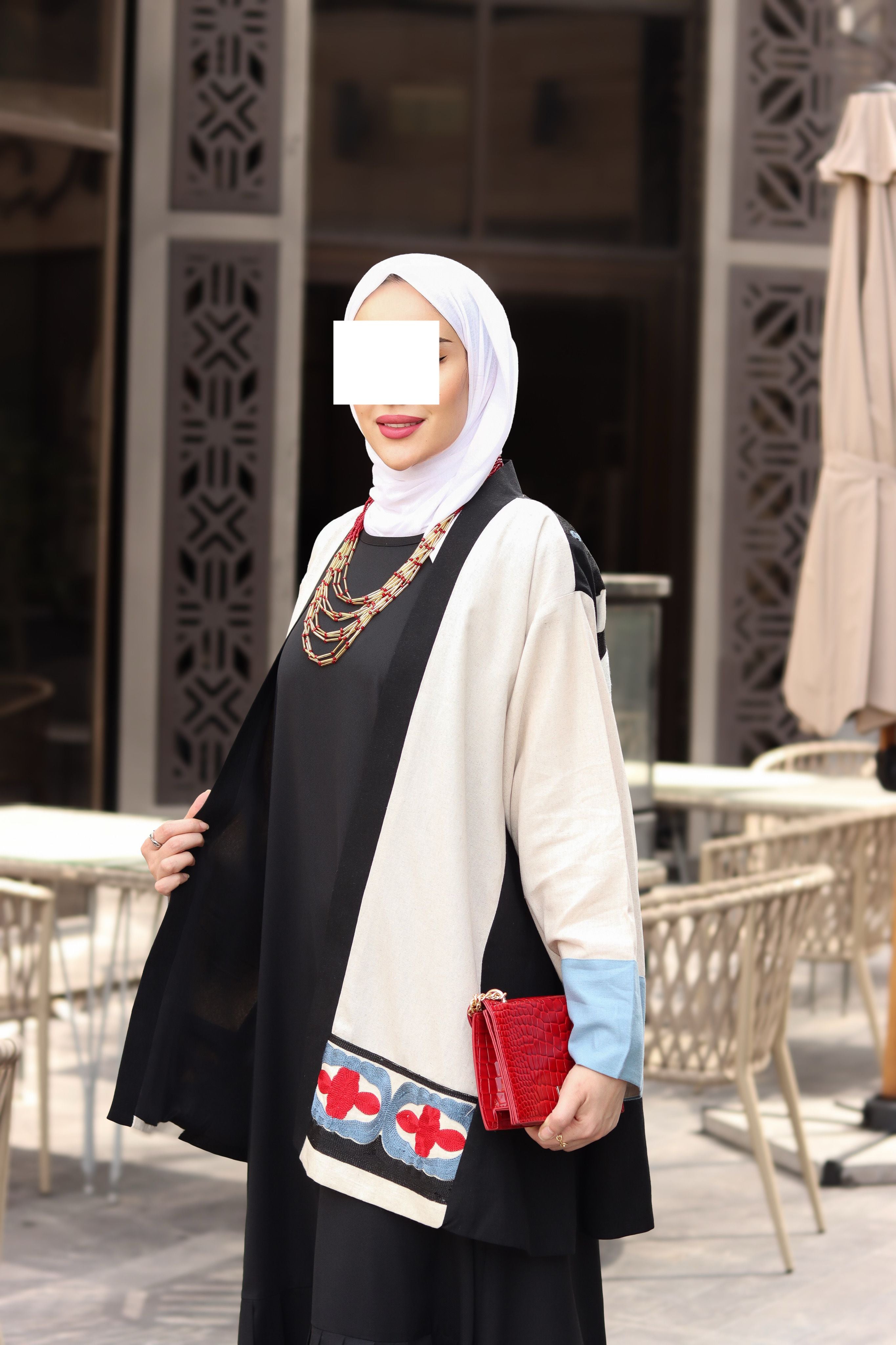 Embroidered Linen Jacket