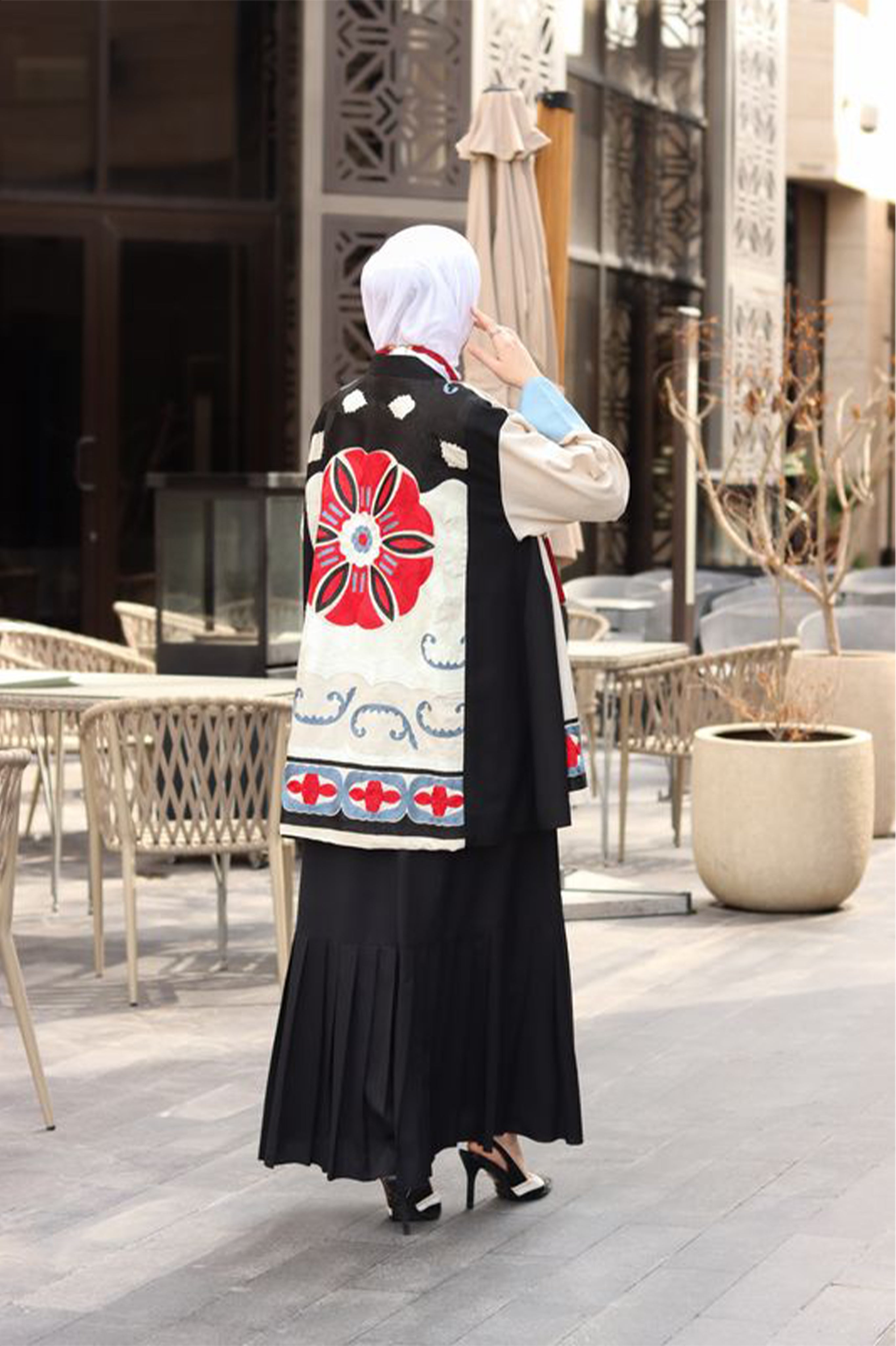 Embroidered Linen Jacket