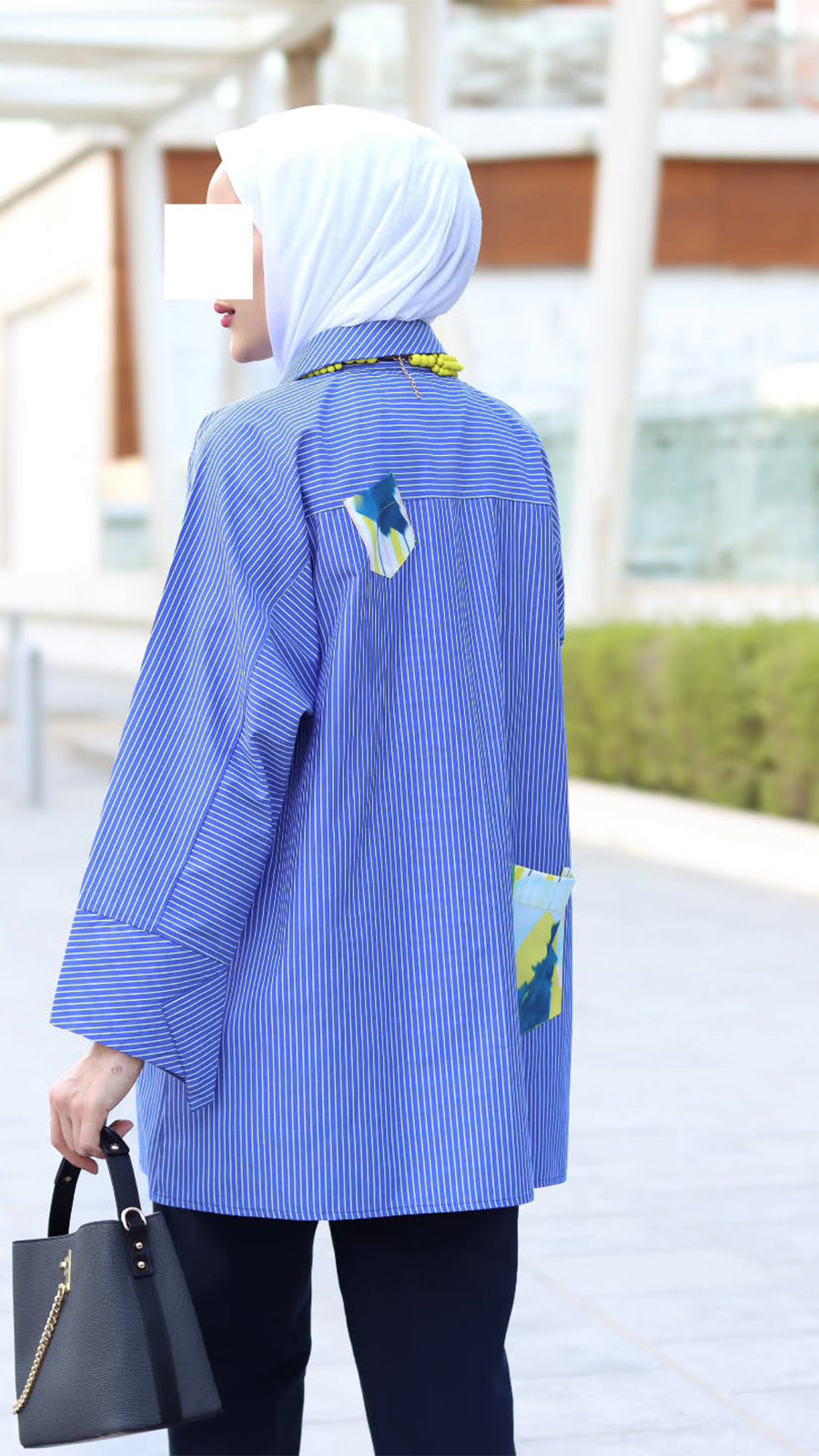 Striped Poplin Shirt