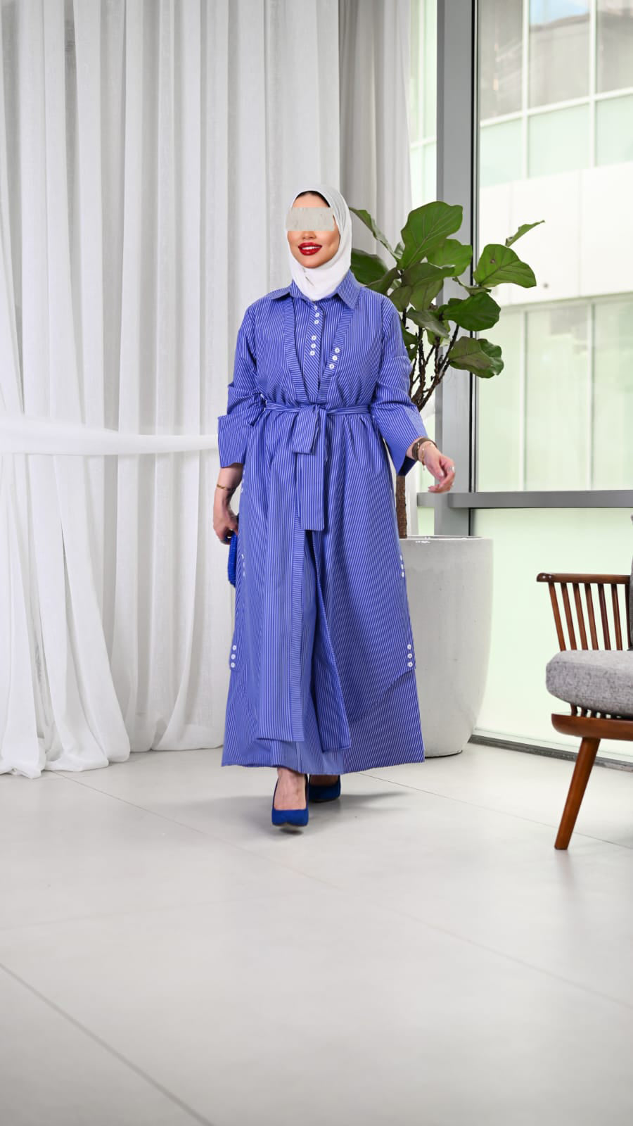 Azure Grace Dress