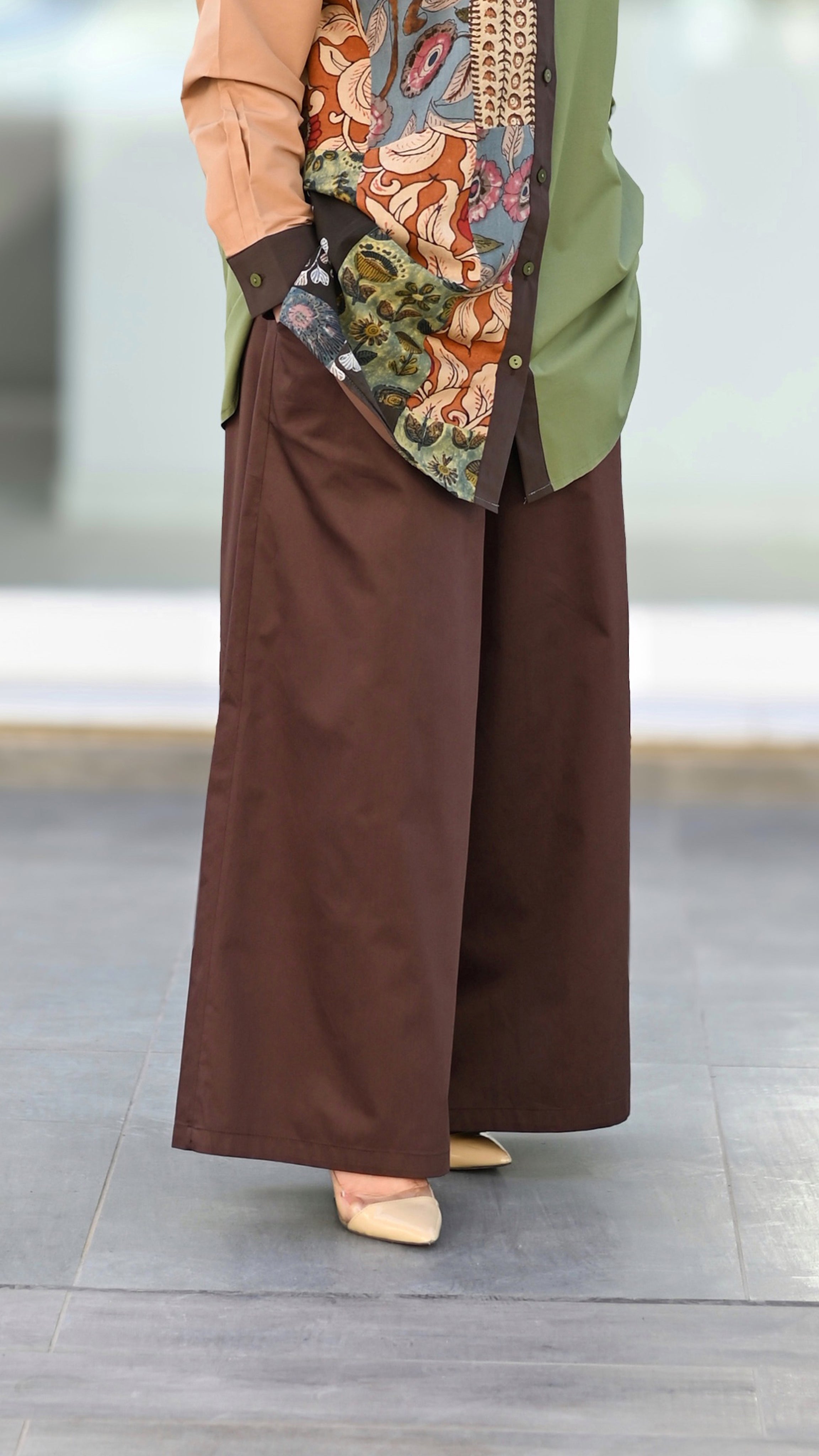 Heritage Wide-Leg Pants