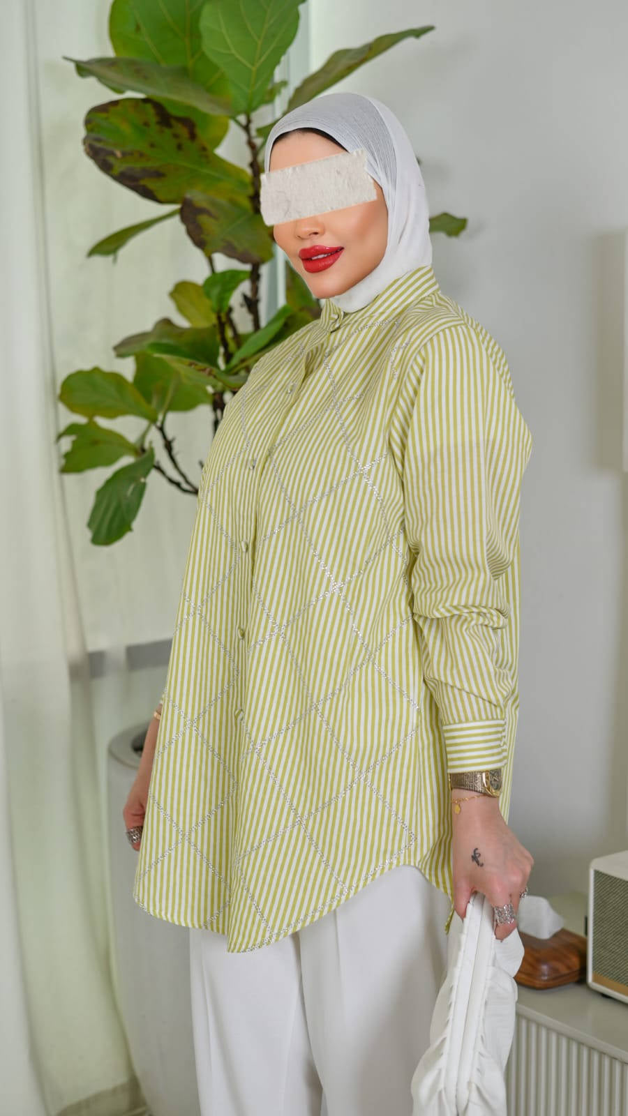 Lemon Lattice Shirt
