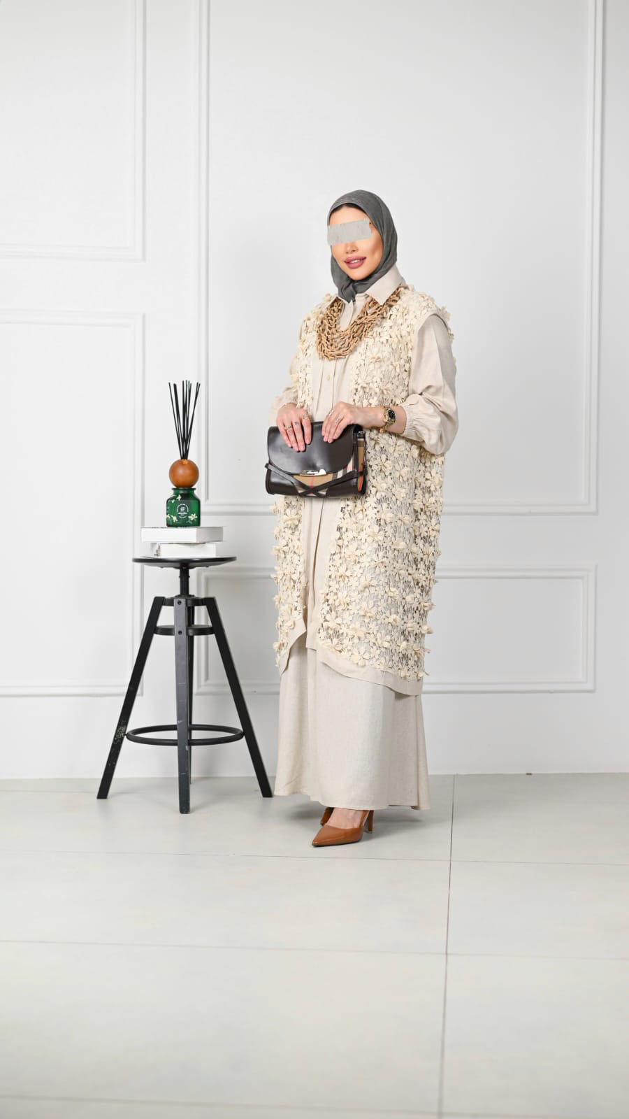 Meadow Bloom Linen Dress