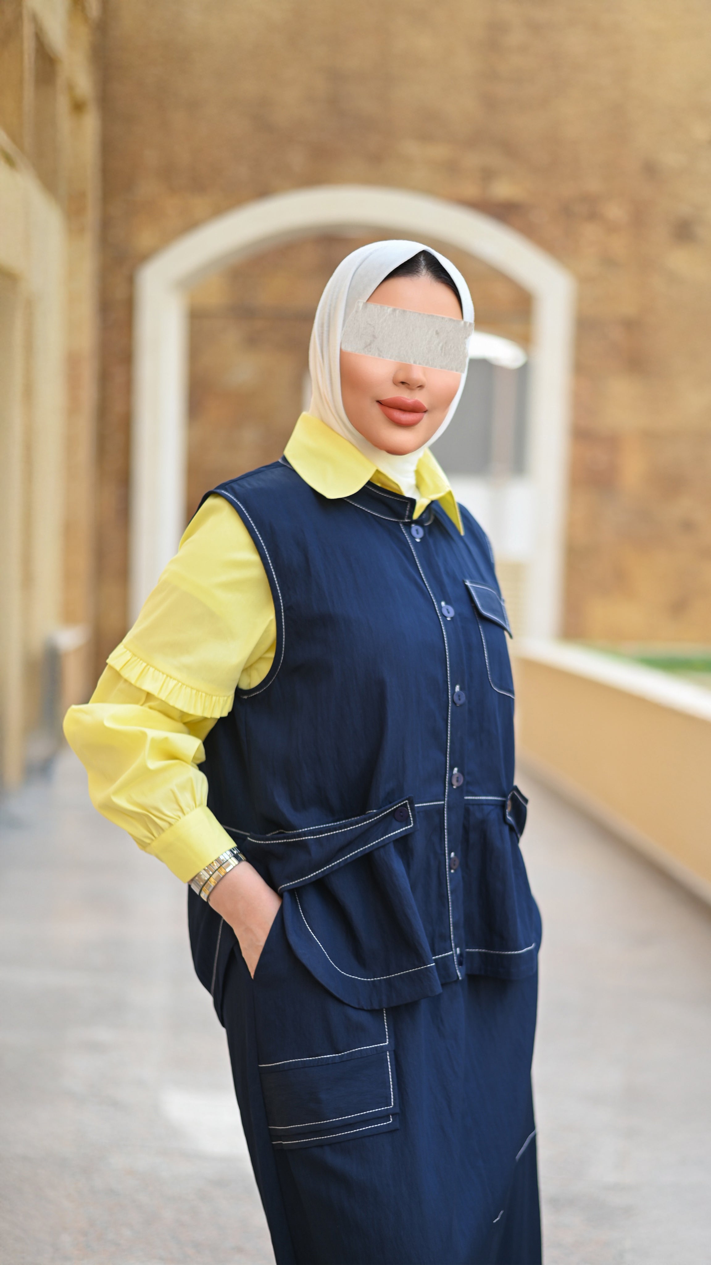 Sunlight Ruffle Poplin Shirt