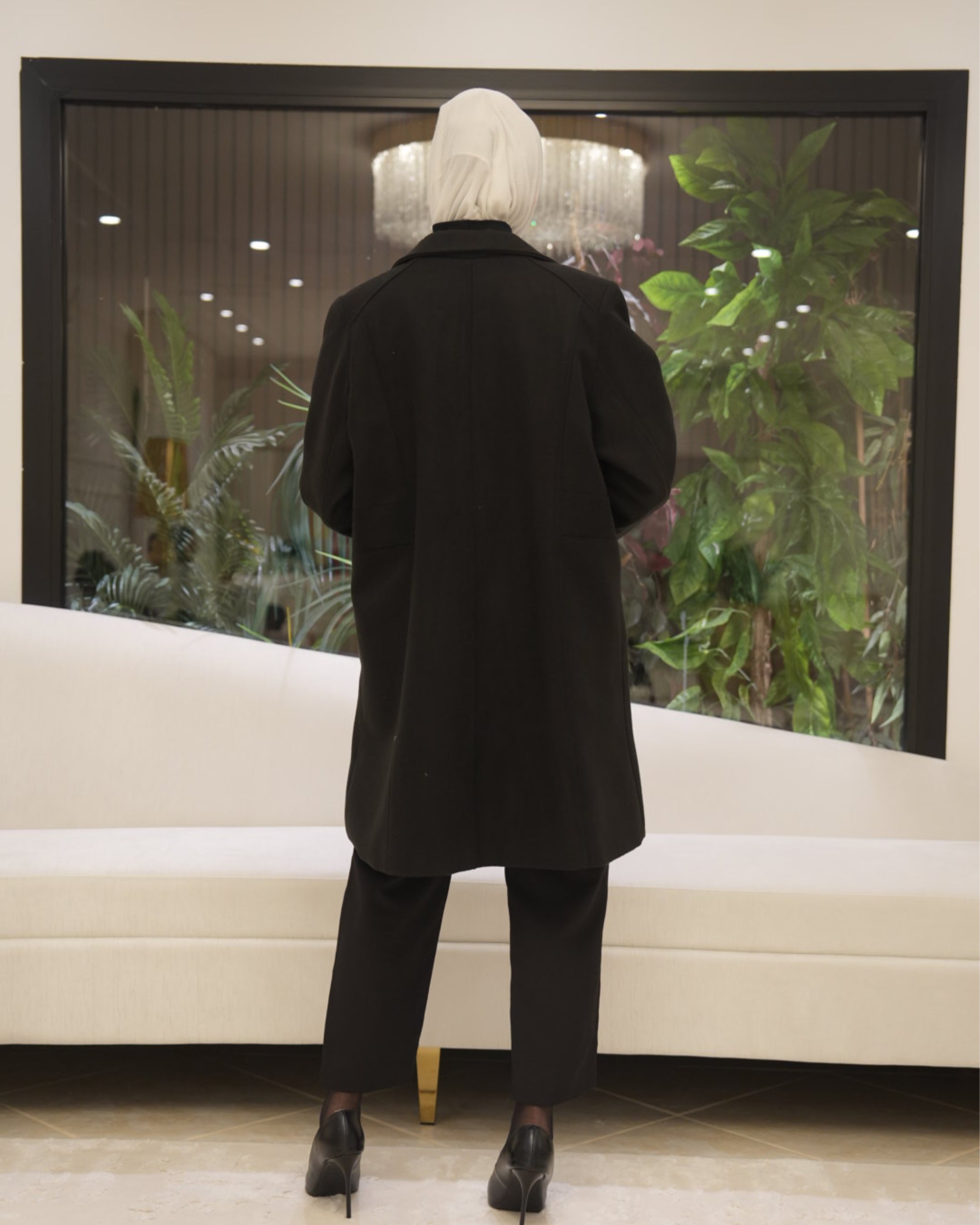 Classic Broadcloth Jacket – Black