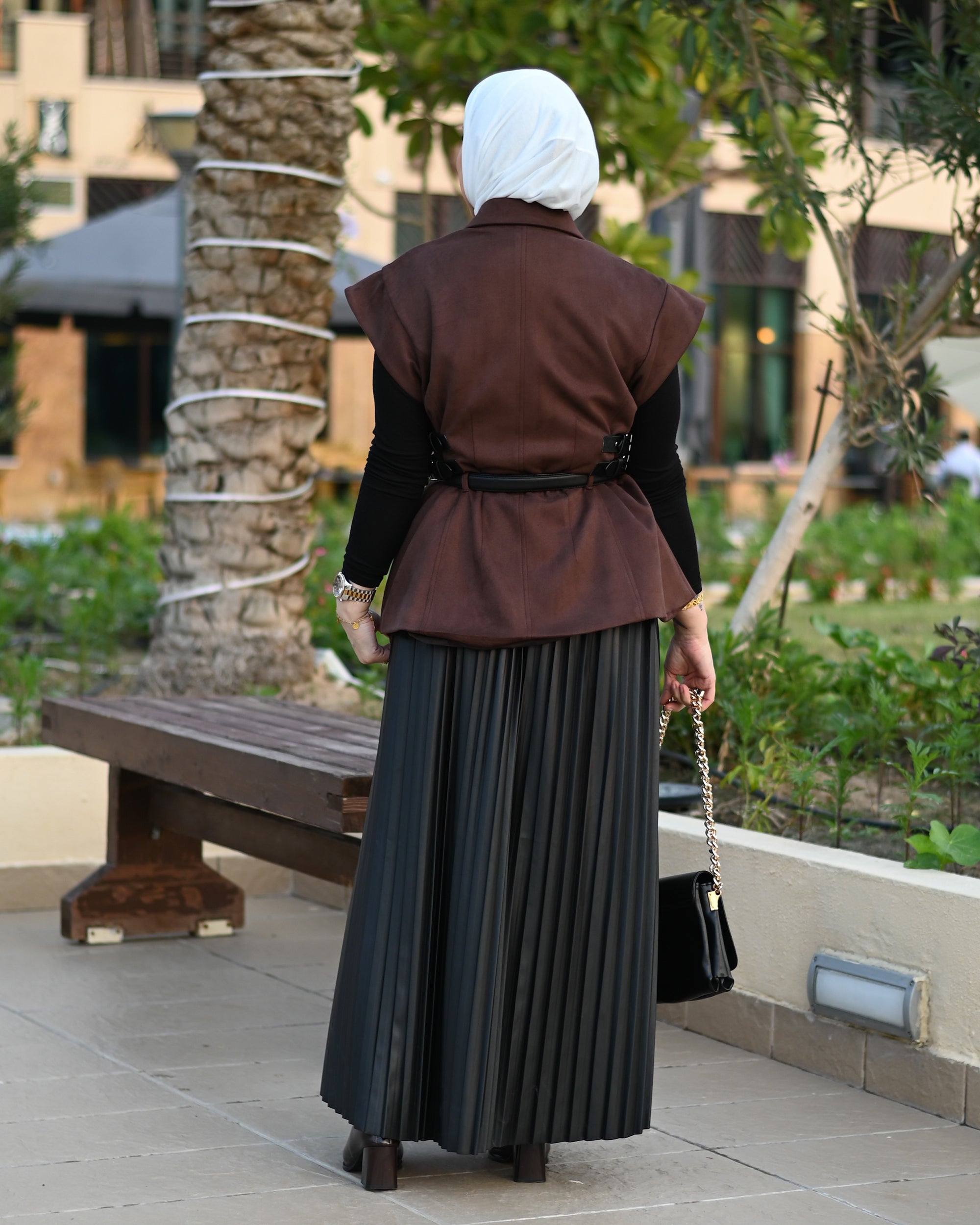 Classic Chamois Vest – Brown